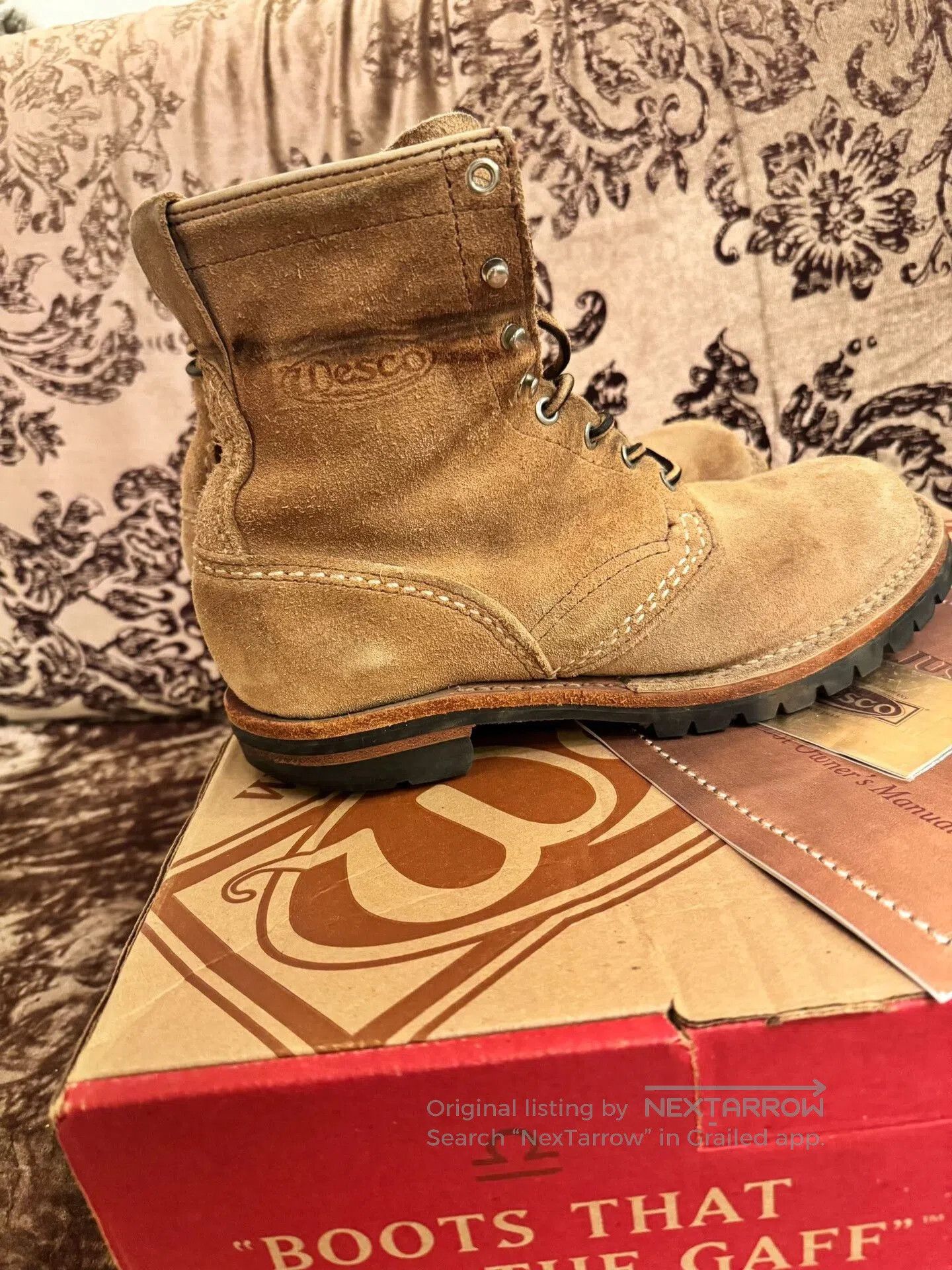 WESCO Wesco Job Master Long Face Boots. Size US 8.5 / EU 41-42 - 3 Thumbnail