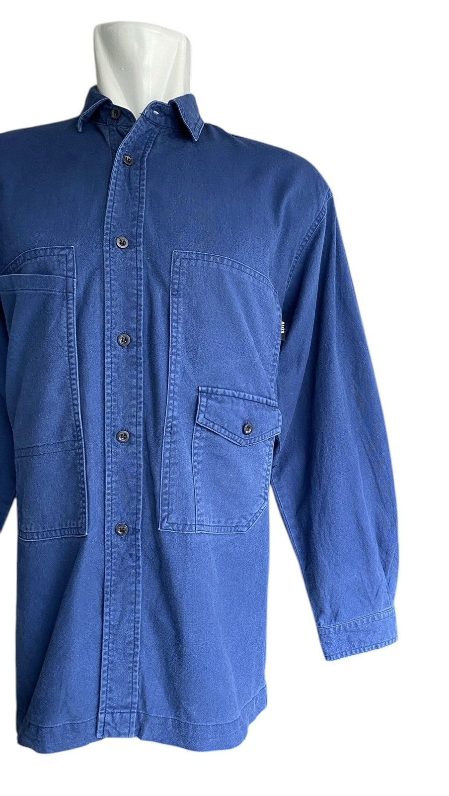 Vintage Rare AZITO Work Wear Button Shirt Size US L / EU 52-54 / 3 - 2 Thumbnail
