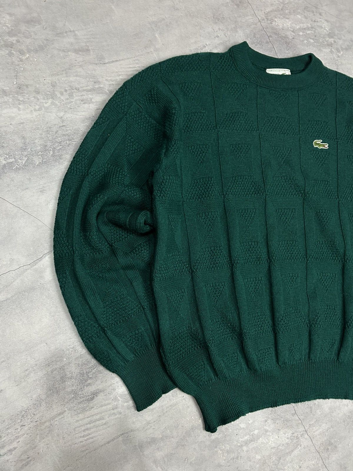 Lacoste Lacoste vintage knit sweater Size US M / EU 48-50 / 2 - 2 Thumbnail