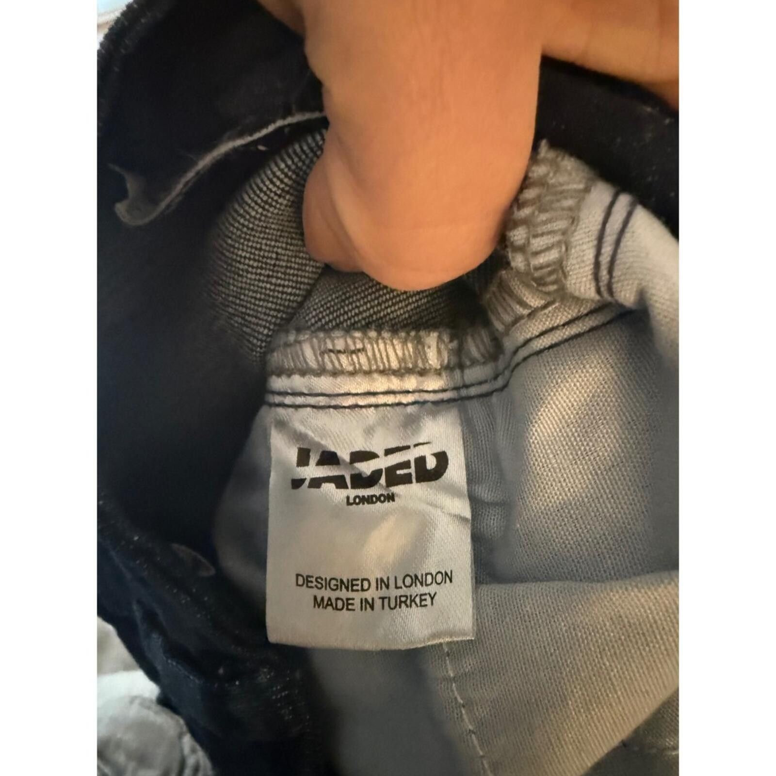 Jaded London NWT Jaded London Retro Jeans Checkered Floral Flare 25 Size 25" / US 0 / IT 36 - 9 Thumbnail