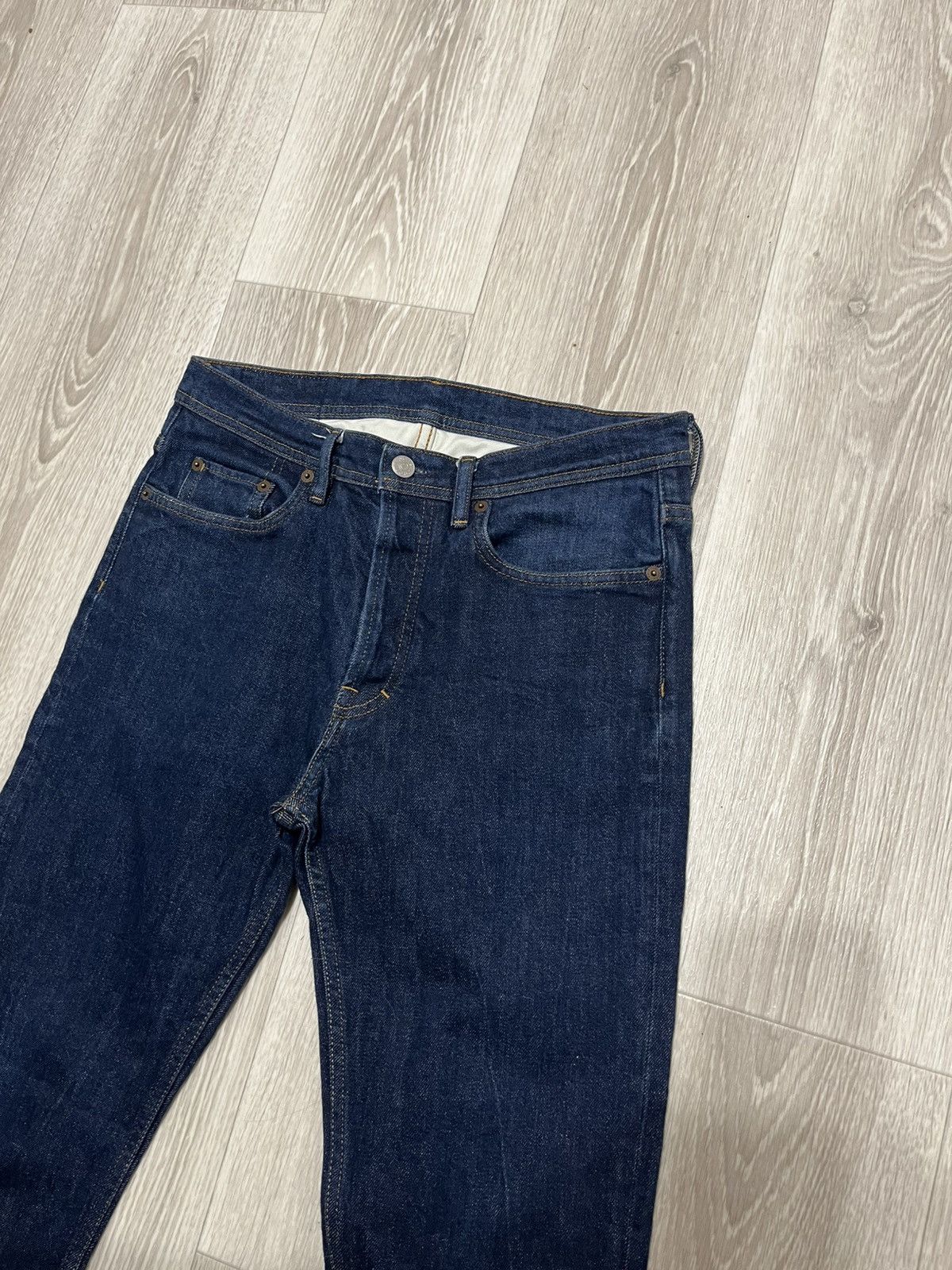 Acne Studios Acne Studios River Indigo Cropped Jeans Made in Italy Size US 31 - 3 Thumbnail
