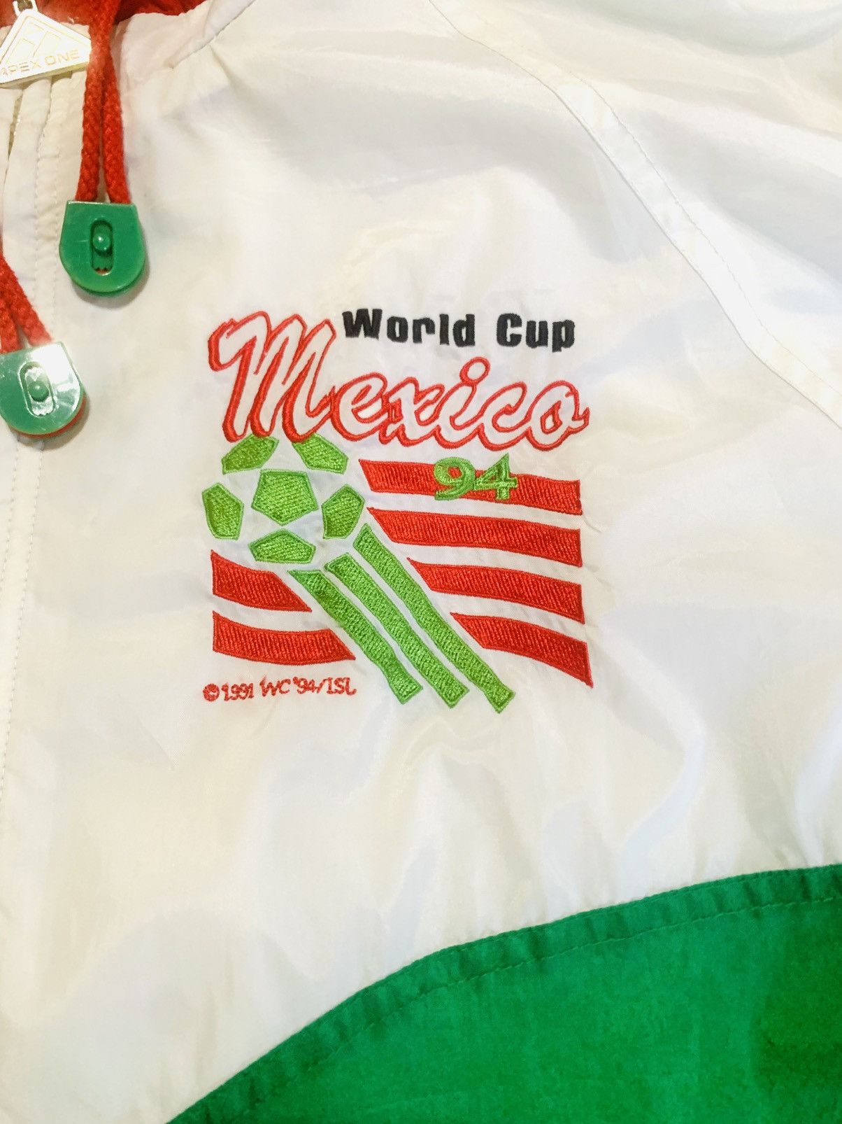 Apex One × Vintage Vintage Football WC1994 Italy team Jacket (APEX ONE) Size US L / EU 52-54 / 3 - 9 Thumbnail