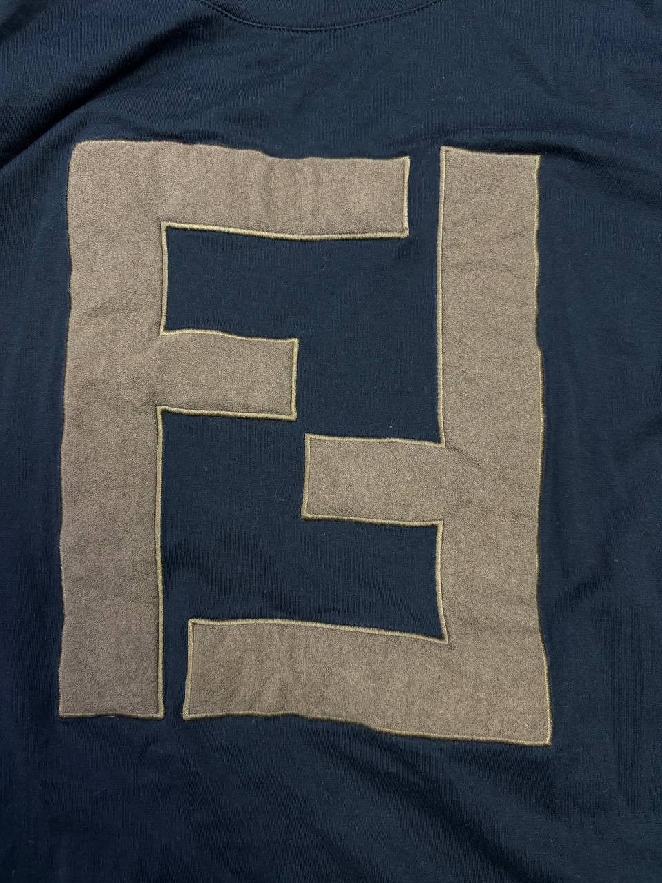 Fendi Fendi FF T-Shirt Size US XL / EU 56 / 4 - 2 Thumbnail