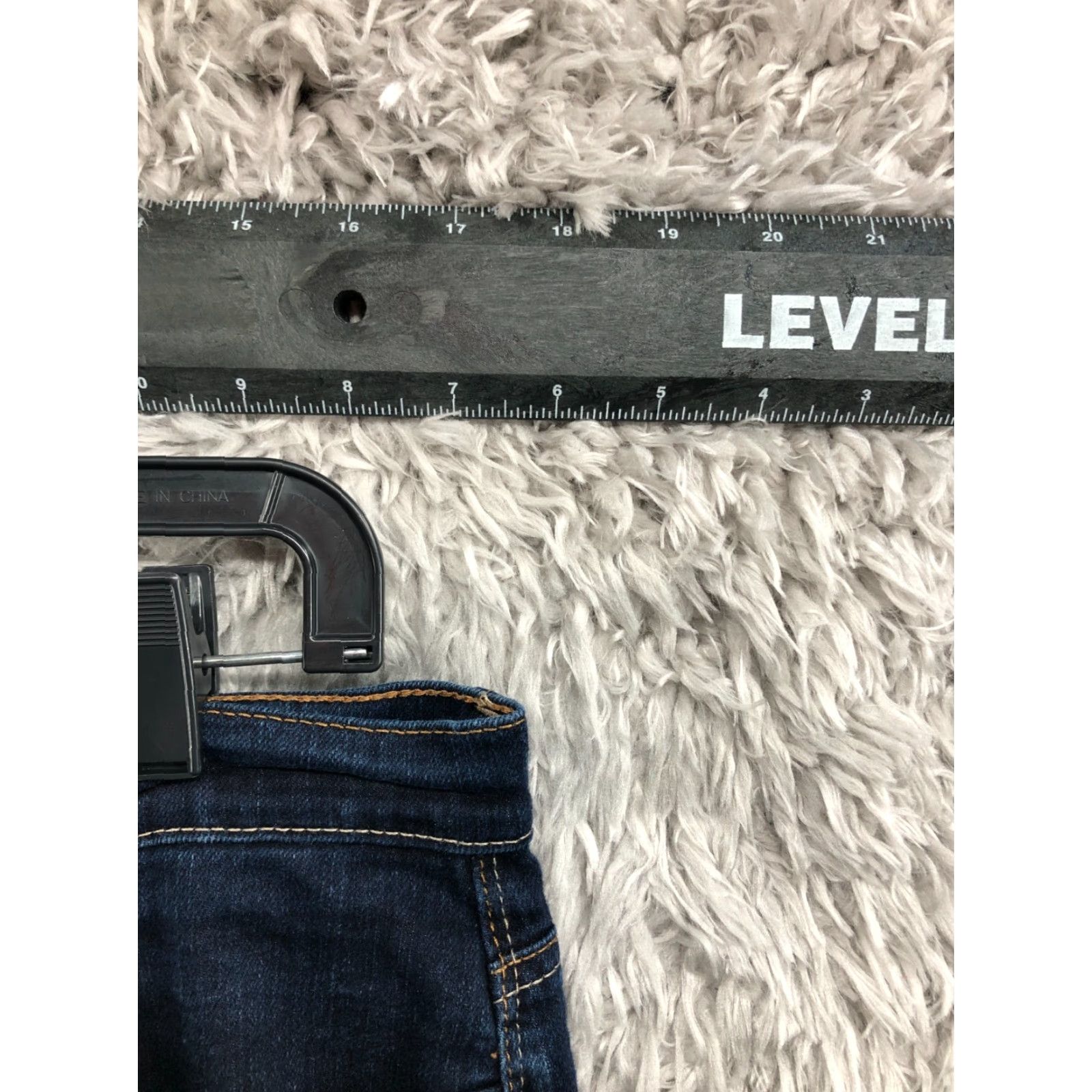 Gloria Vanderbilt Gloria Vanderbilt Amanda High Rise Tapered Jeans Womens 16 Dark Wash Blue 29 in Inseam 5-Pocket Denim Regular Size 38" / US 16 / IT 52 - 2 Thumbnail