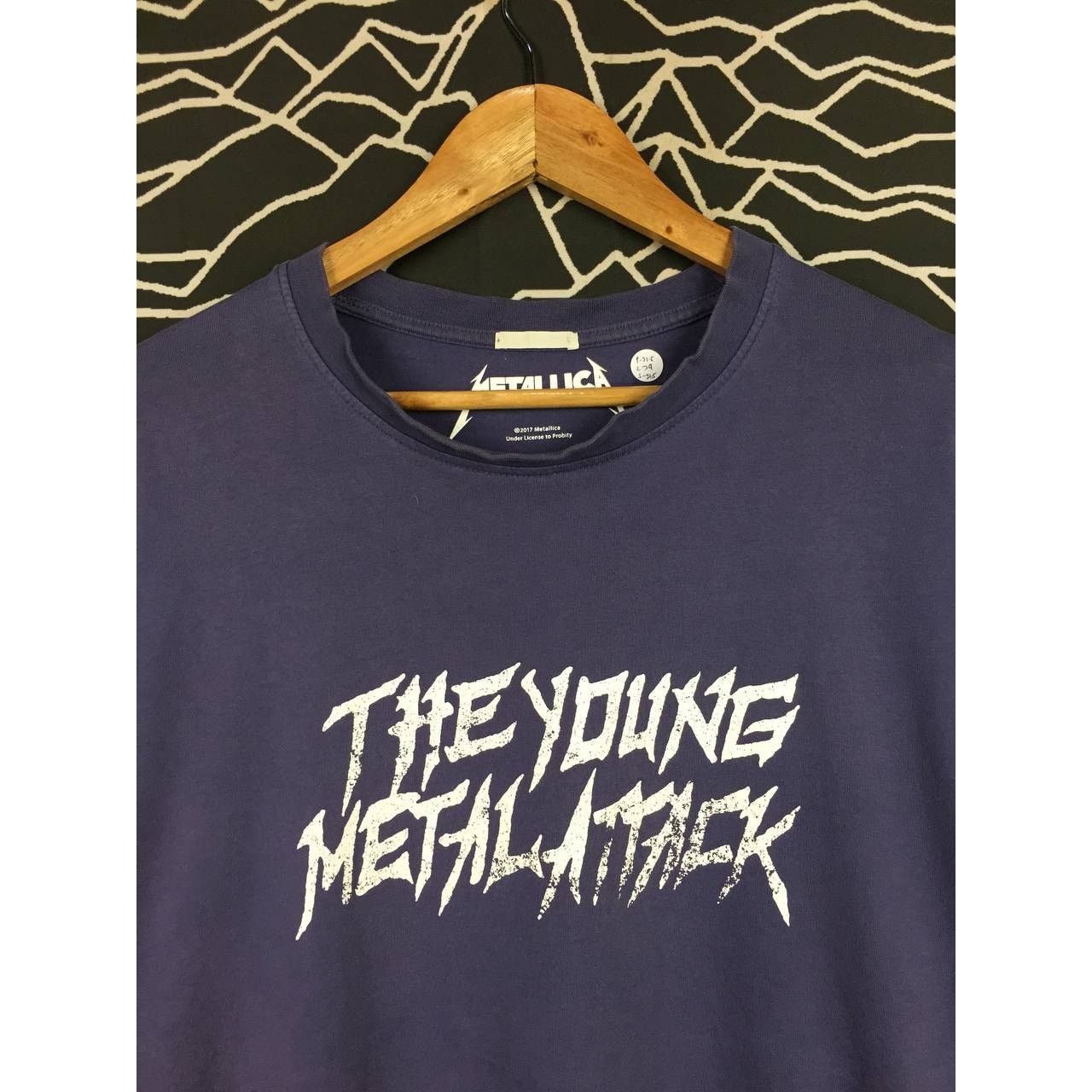 Band Tees × GU × Metallica GU X Metallica Young Metal Attack Long Sleeve Tee Size US L / EU 52-54 / 3 - 4 Thumbnail