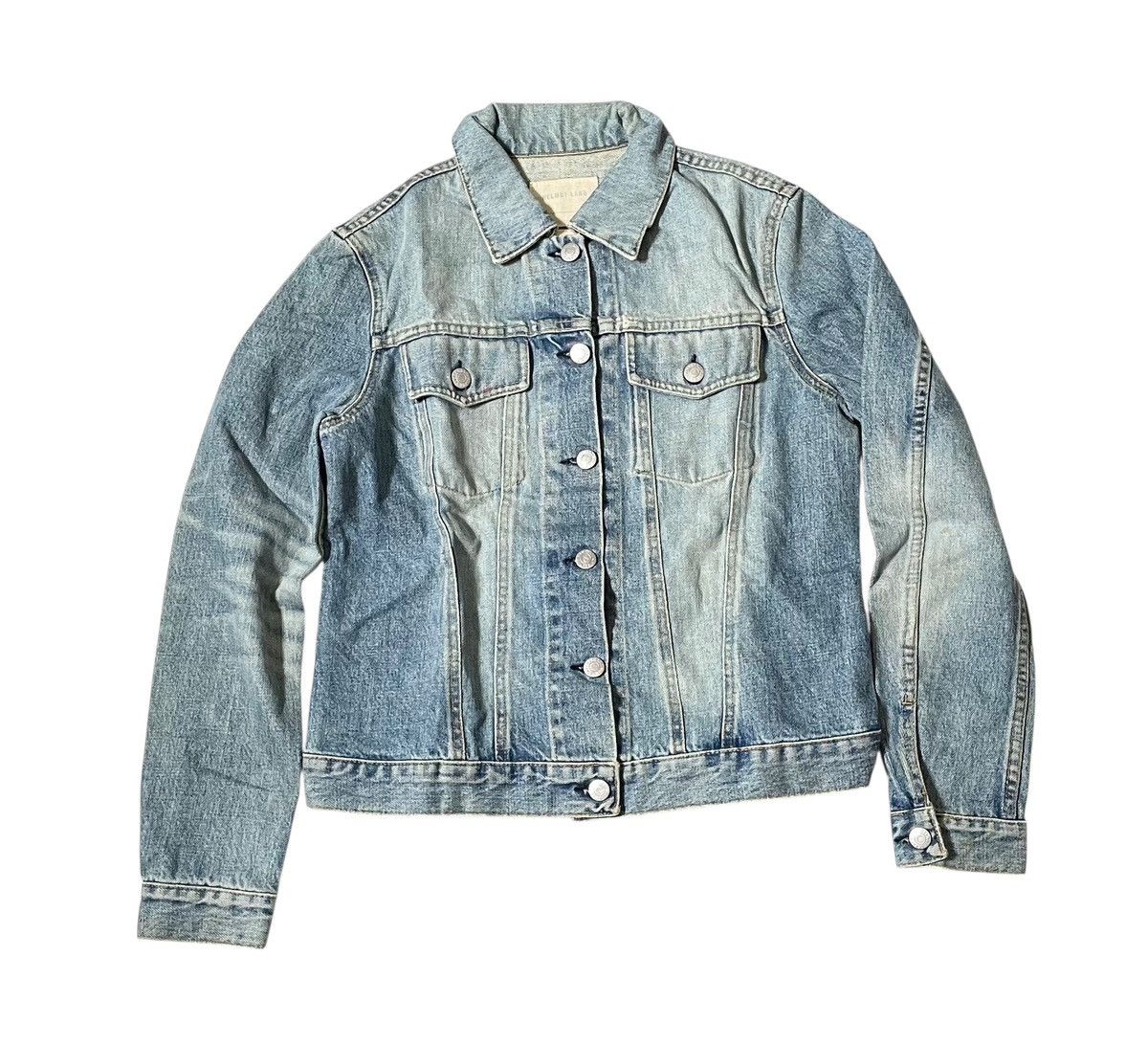 Helmut Lang Vintage helmut lang sanded denim jacket Size US S / EU 44-46 / 1 - 1 Thumbnail