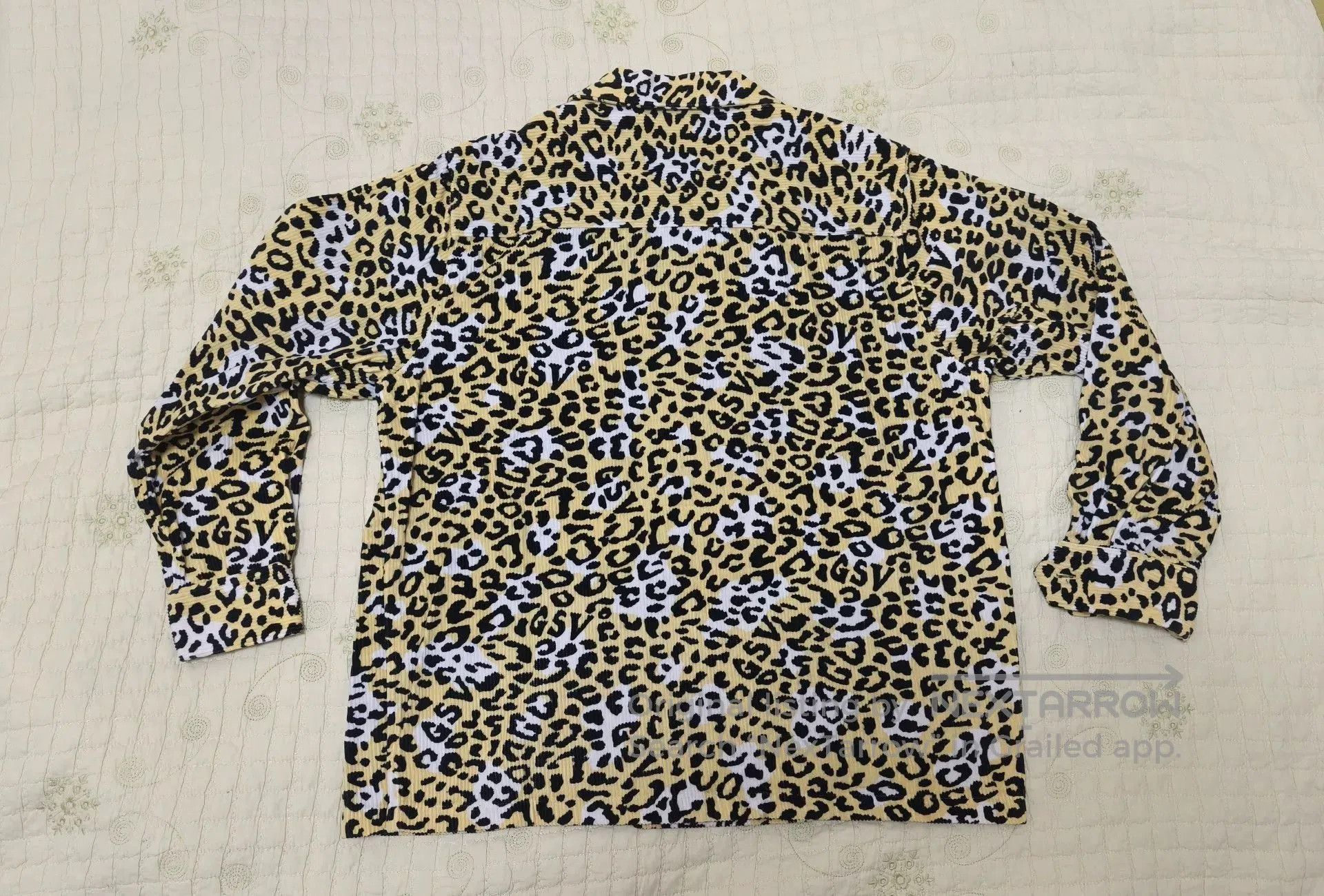 Japanese Brand gangsterville leopard print long sleeve shirt. Size US L / EU 52-54 / 3 - 3 Thumbnail