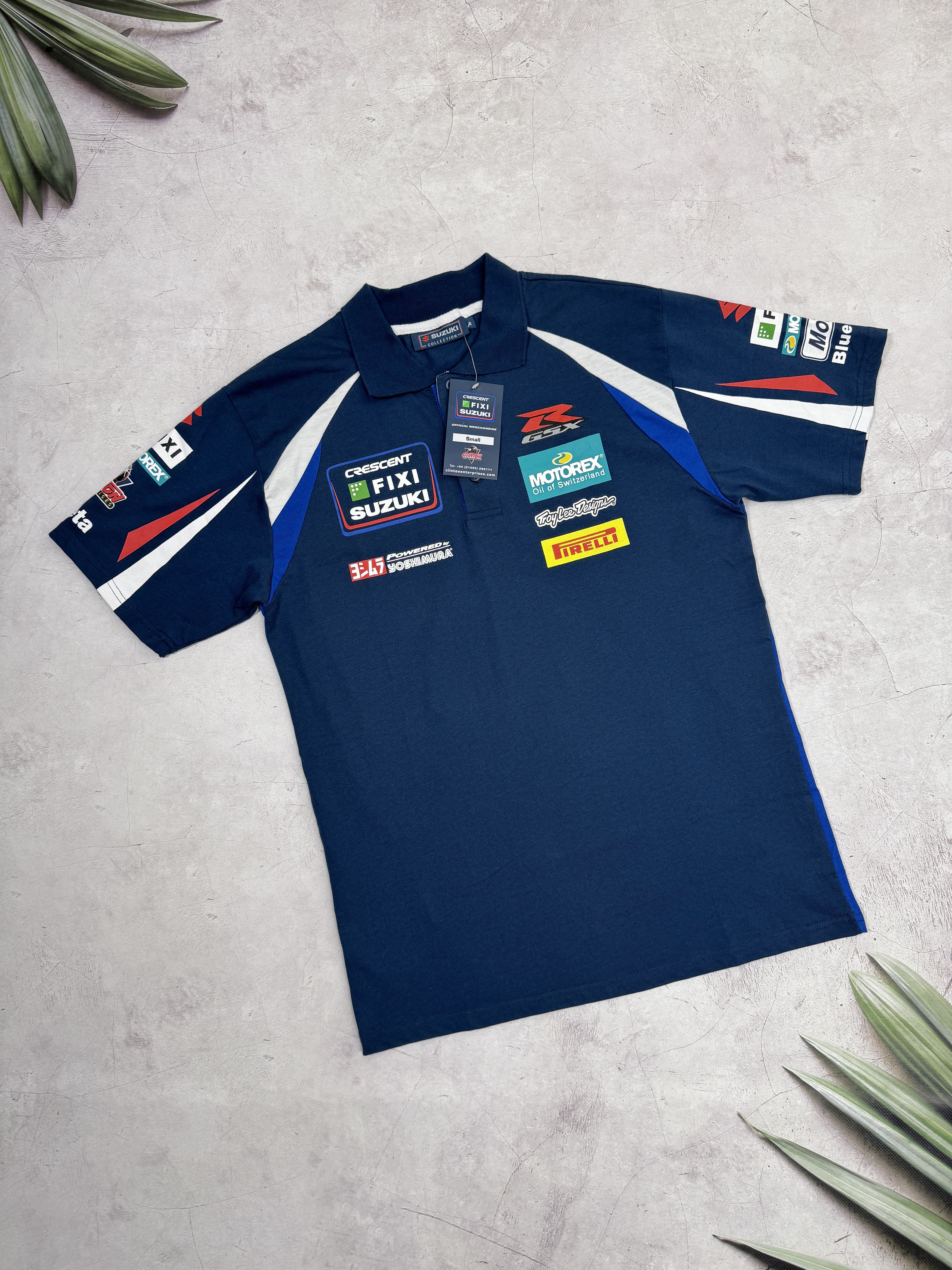 Other Crescent Fixi Suzuki World Superbike Team Polo T-Shirt Size US S / EU 44-46 / 1 - 2 Thumbnail