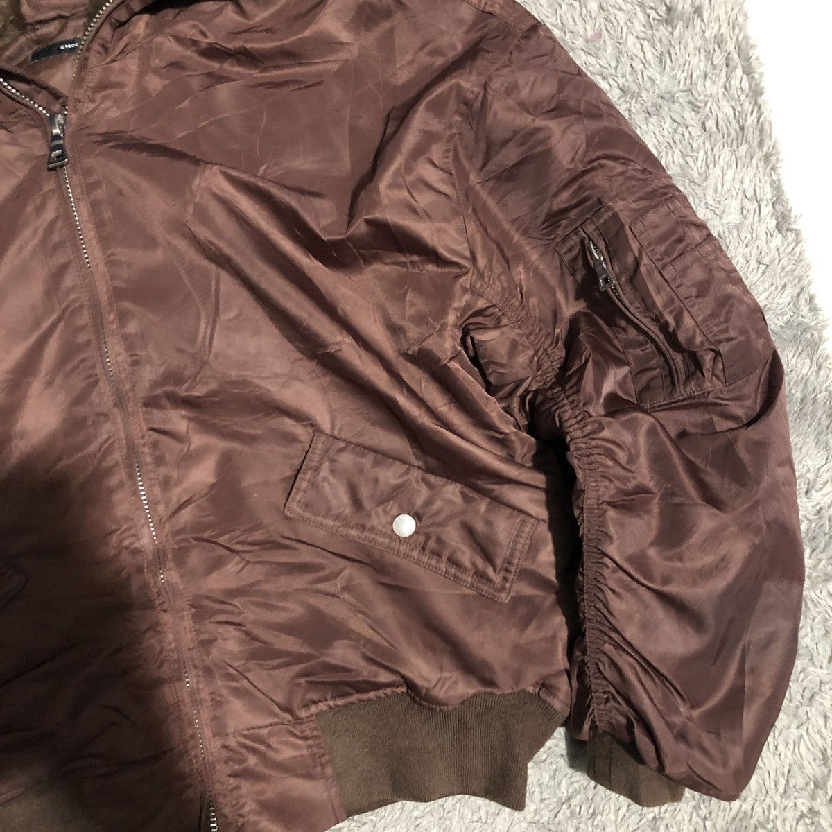 Japanese Brand EMODA BLOUSON TYPE MA1 MILITARY FLIGHT JACKET Size US L / EU 52-54 / 3 - 9 Thumbnail