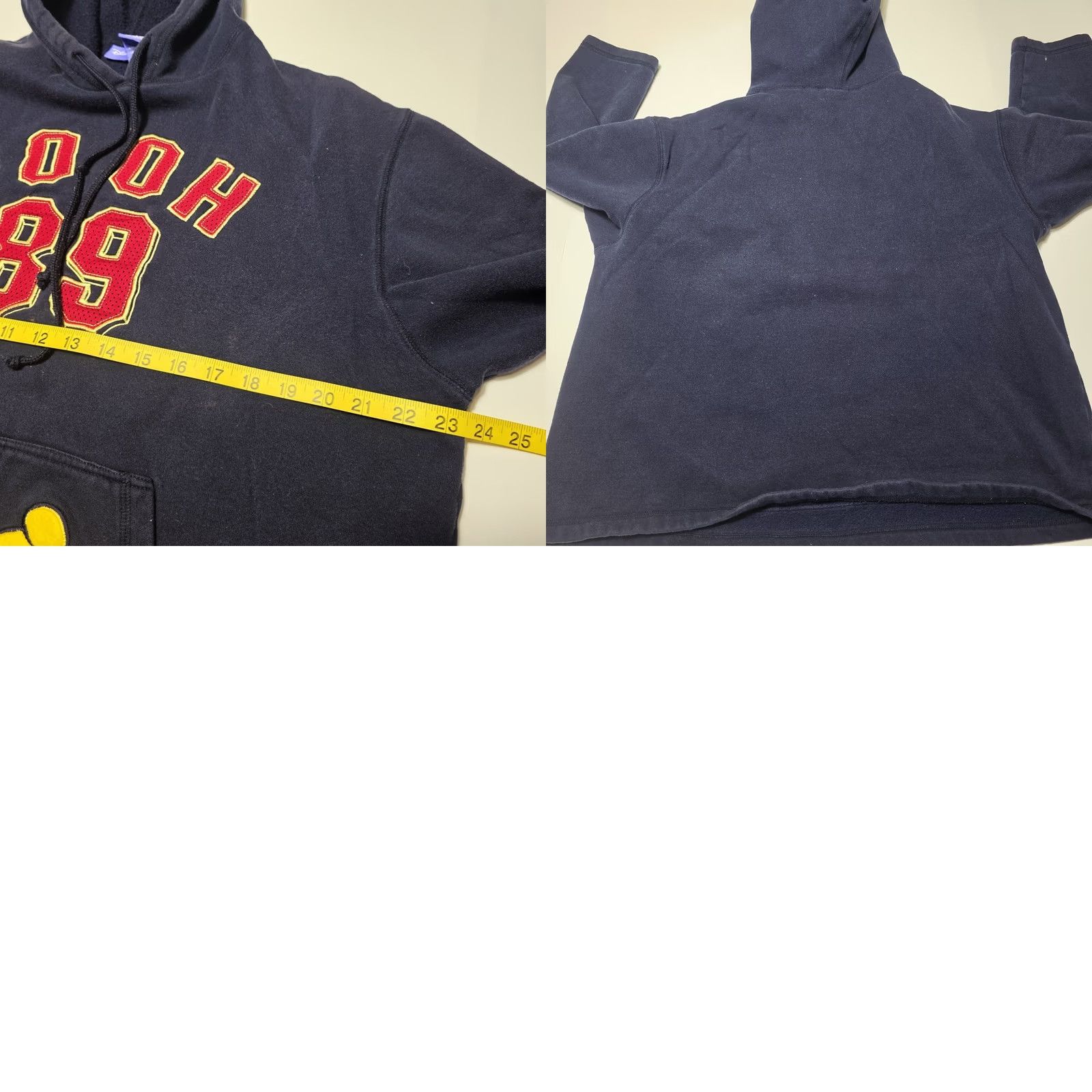 Disney VINTAGE Disney Winnie The Pooh Hoodie Women’s Large Blue Long Sleeve Pocket Y2k Size L / US 10 / IT 46 - 8 Thumbnail