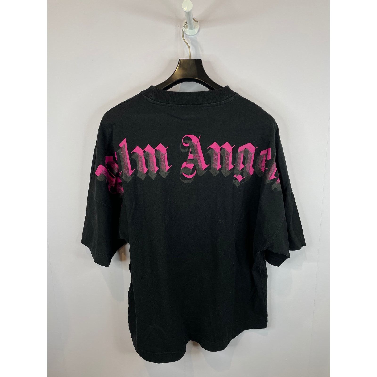 Palm Angels Palm Angels Tee Black Pink Used Medium Size US M / EU 48-50 / 2 - 2 Thumbnail