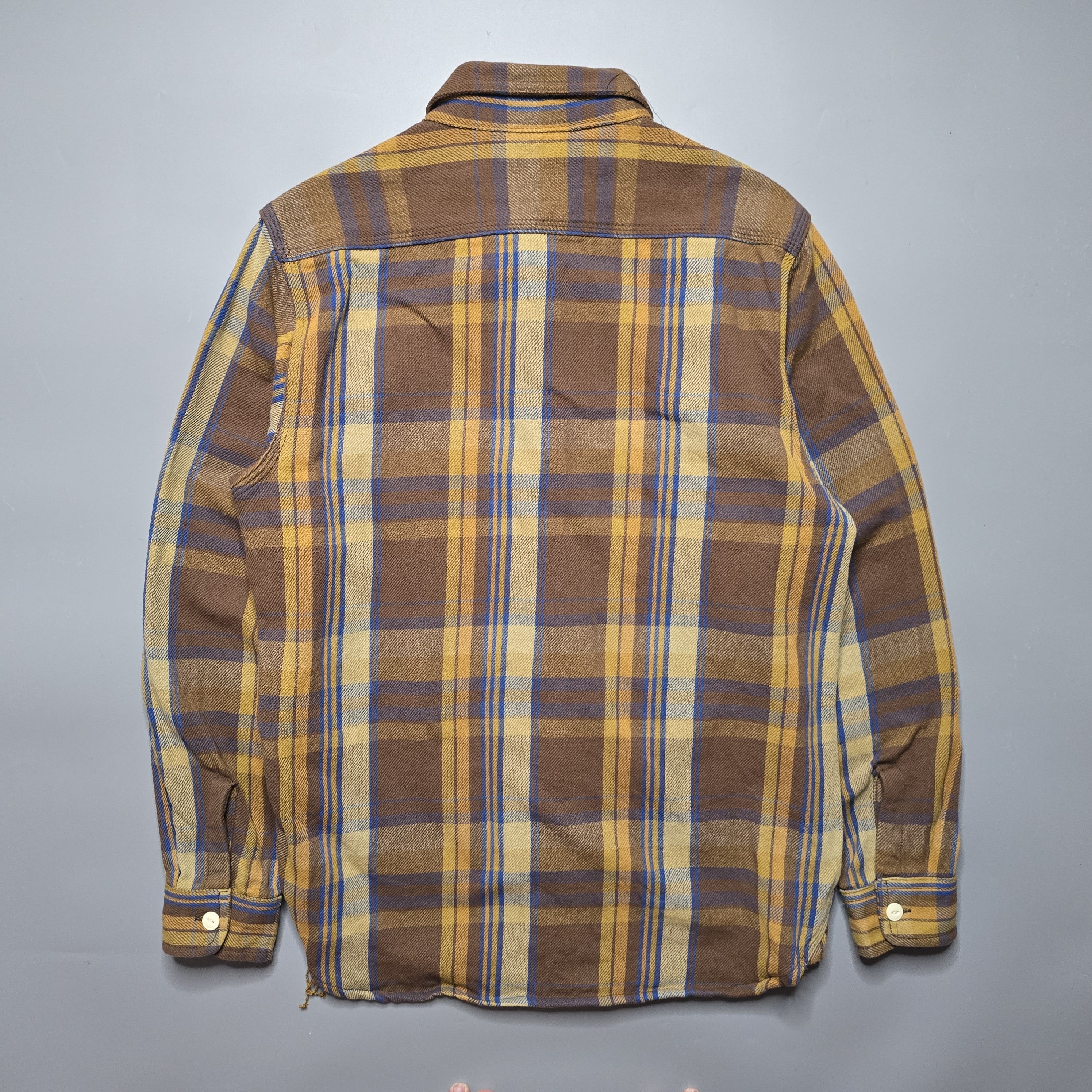 Flannel × Japanese Brand Houston Work Clothes - Union Made Heavyweight Flannel Size US M / EU 48-50 / 2 - 2 Thumbnail