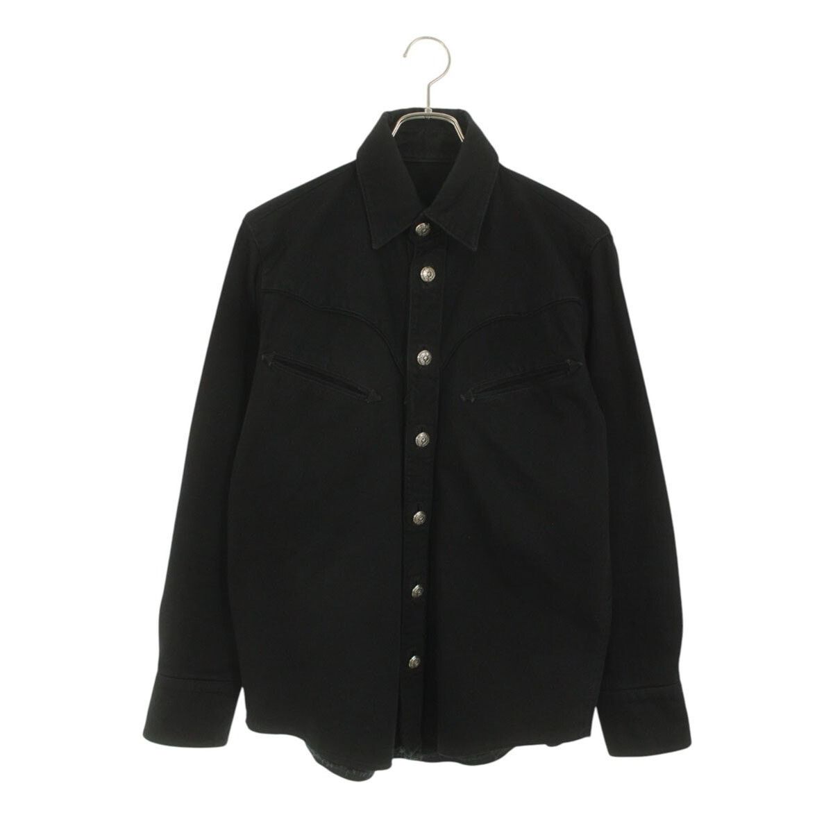 Chrome Hearts Chrome Hearts Horseshoe Button Back Flare Jacket Size US S / EU 44-46 / 1 - 1 Thumbnail