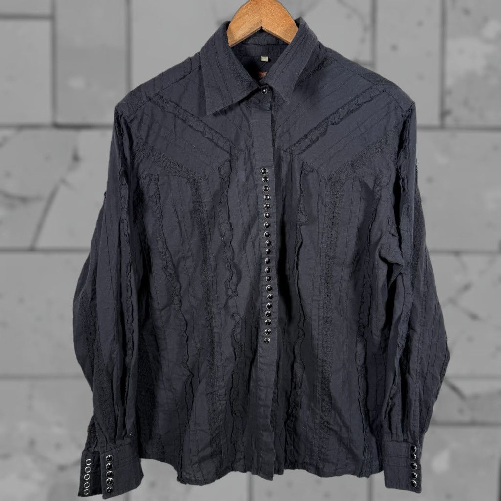 Scully Scully Shirt Western Black Womens XL Snap Button Down Size XL / US 12-14 / IT 48-50 - 1 Thumbnail