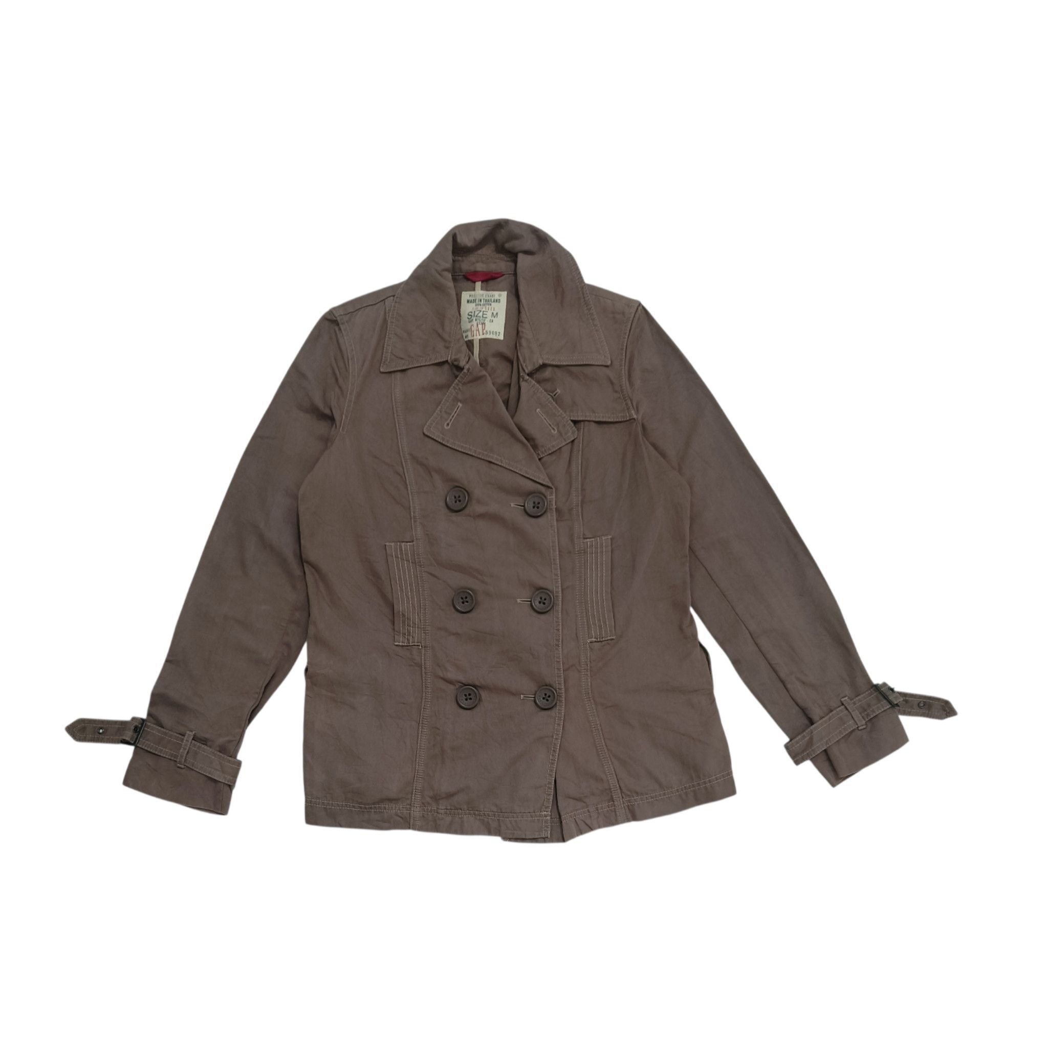 Gap GAP Women's Trench Coat / Spy Coat Size M / US 6-8 / IT 42-44 - 1 Thumbnail