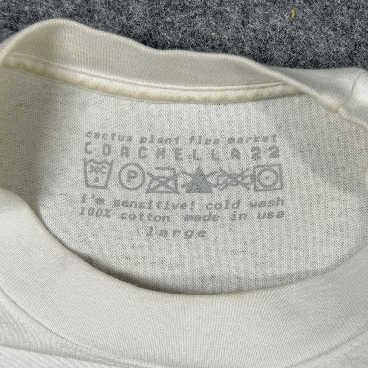Cactus Plant Flea Market × Coachella CPFM x Coachella 2022 Festival Line Up Distressed Shirt Size US L / EU 52-54 / 3 - 5 Thumbnail