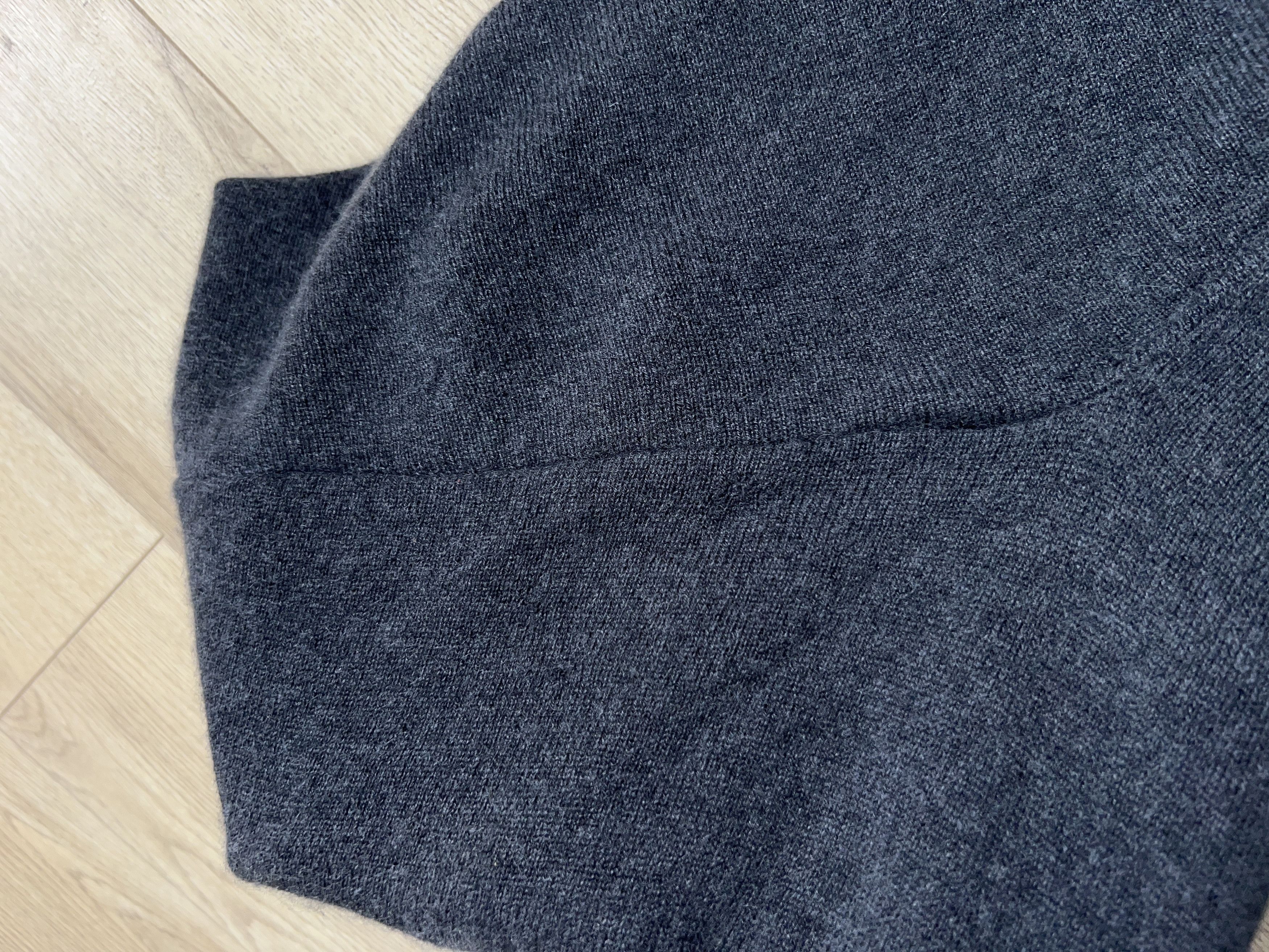 Designer ODEEH One Button Gray Sweater Long Sleeve Size DE 36 / S Size M / US 6-8 / IT 42-44 - 16 Thumbnail