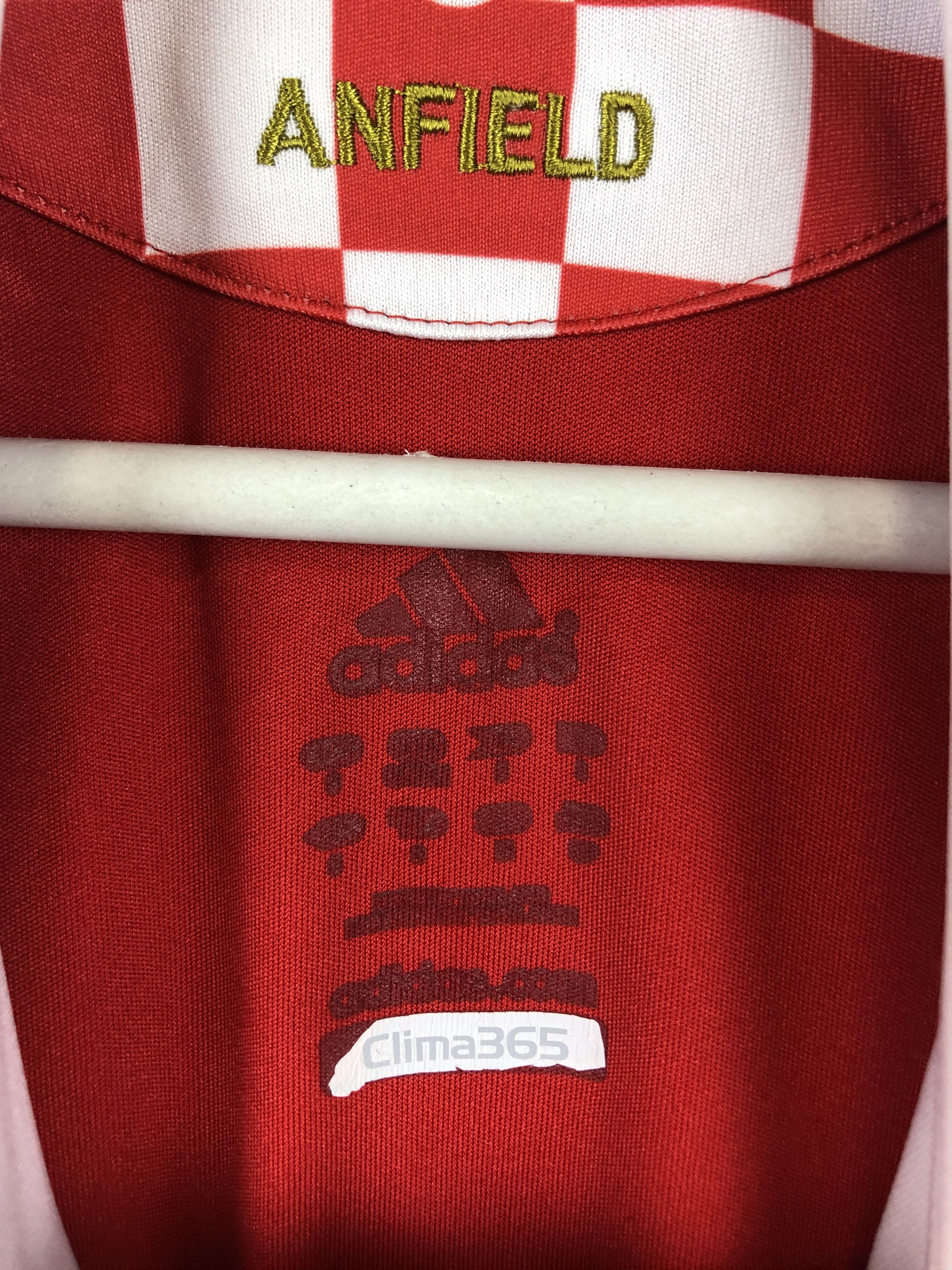 Adidas Liverpool football shirt 2008 Soccer Adidas Jersey Rare Size US S / EU 44-46 / 1 - 10 Thumbnail