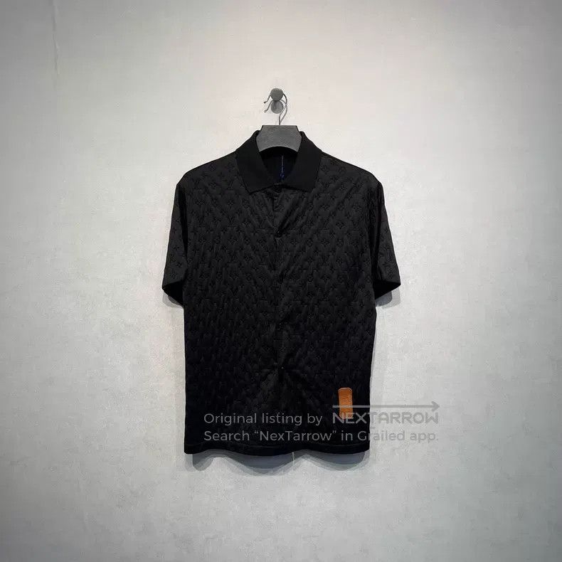 Louis Vuitton Louis Vuitton NBA co-branded logo full of polo shirt Size US M / EU 48-50 / 2 - 1 Thumbnail