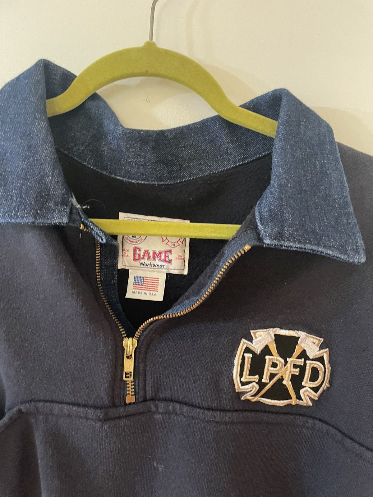 Vintage Vintage FD Quarter Zip Size US XL / EU 56 / 4 - 2 Thumbnail