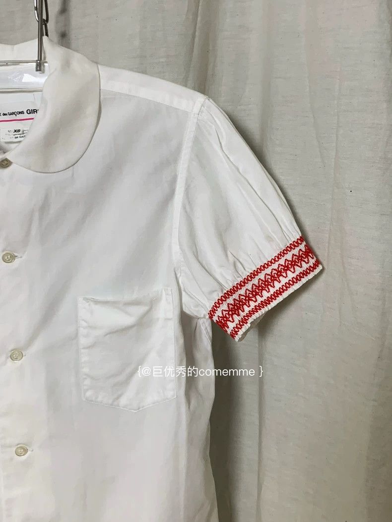 Comme des Garcons Comme Des Garcons Red fine thread embroidery decoration sm Size XS / US 0-2 / IT 36-38 - 3 Thumbnail