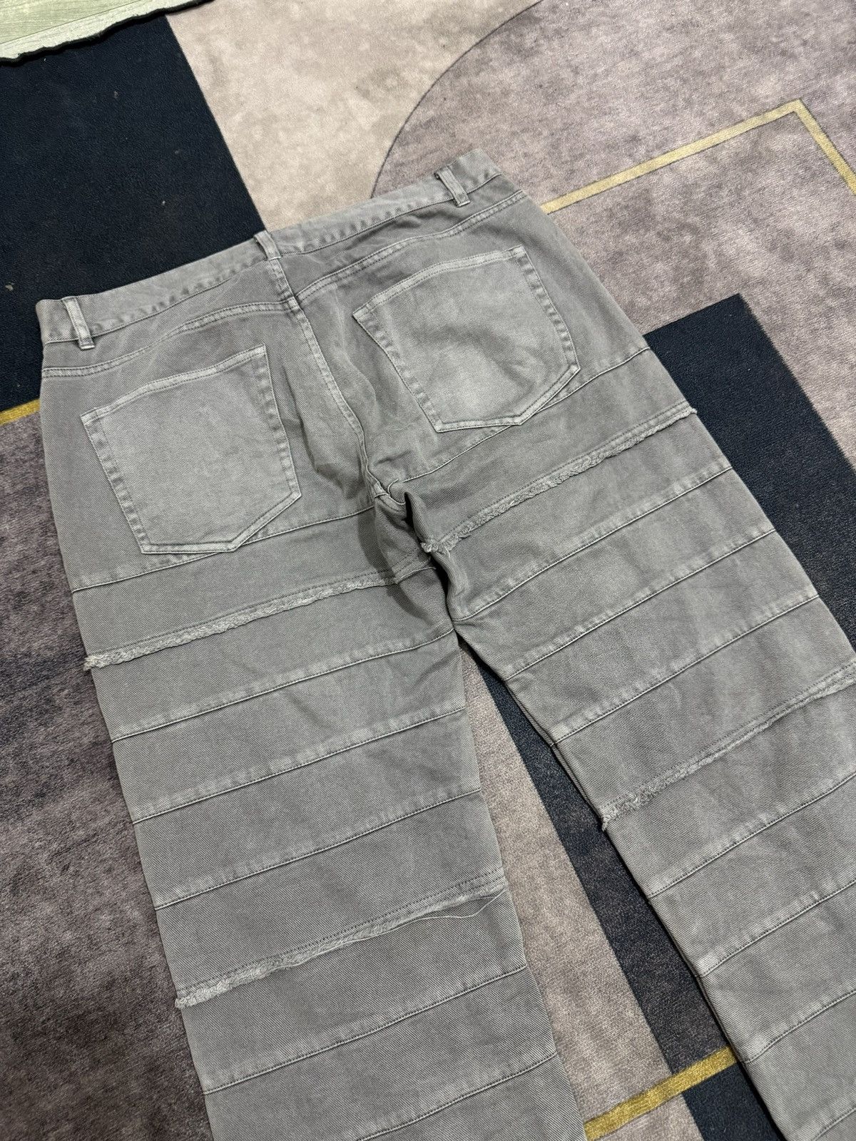 In The Attic IN THE ATTIC CUT AND PASTE DENIM PANTS Size US 33 - 4 Thumbnail
