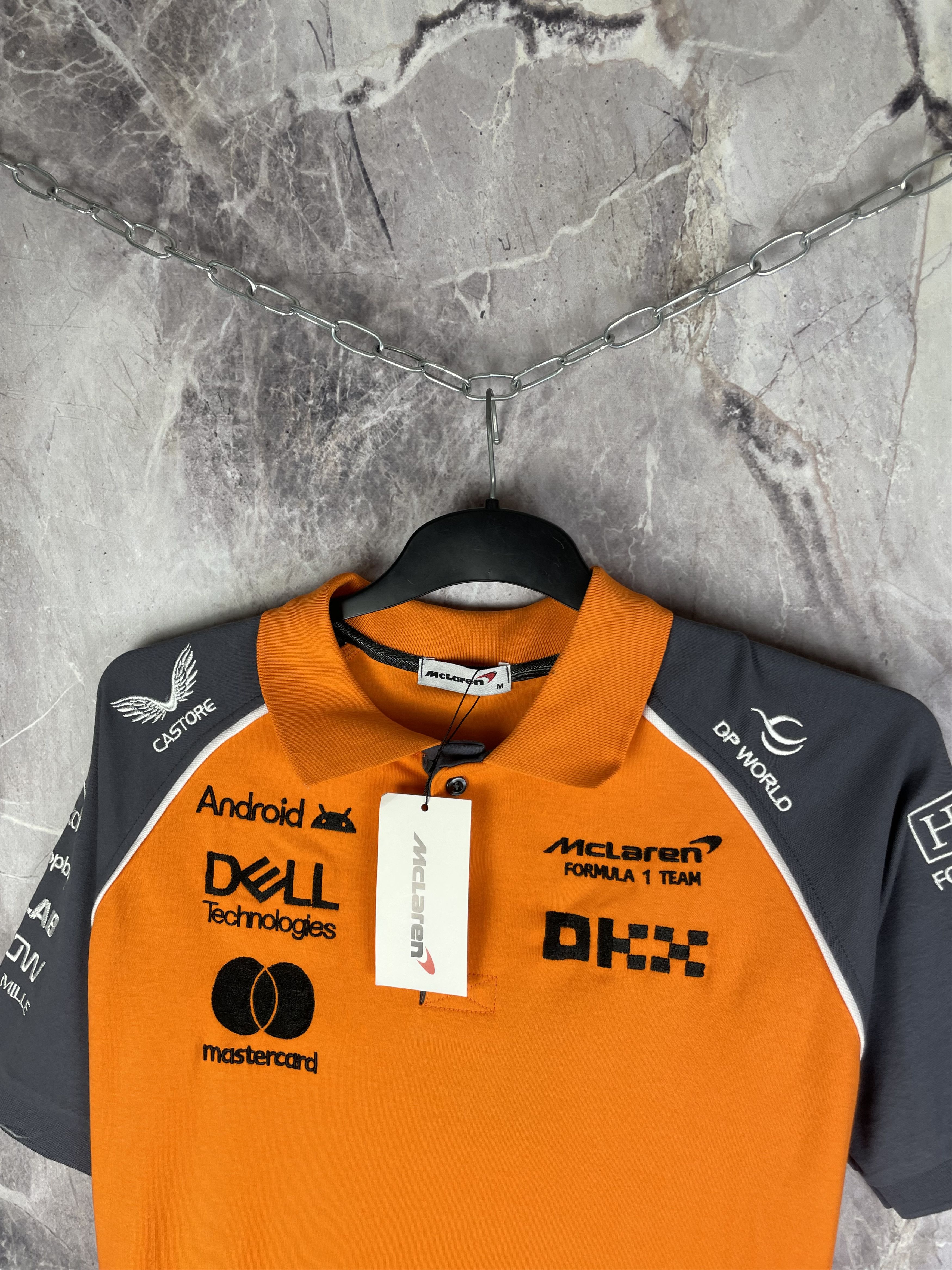 Formula 1 Vintage Polo Team McLaren Mobile Racing F1 Size US M / EU 48-50 / 2 - 3 Thumbnail