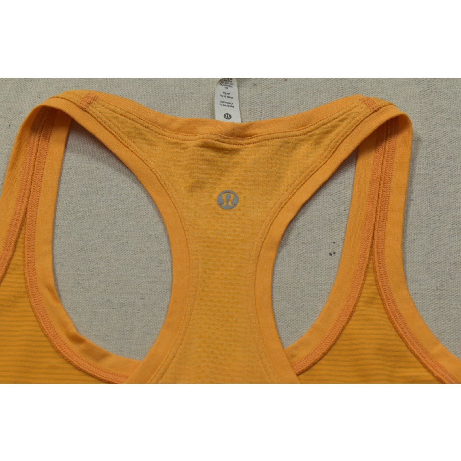 Lululemon Lululemon Swiftly Tech Racerback Tank Top 2.0 Race Length Orange Women's Size 12 Size XL / US 12-14 / IT 48-50 - 3 Thumbnail