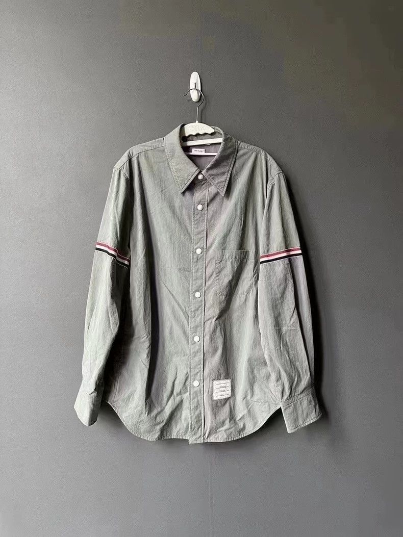 Thom Browne Thom Browne size2 Double-breasted shirt jacket Size US M / EU 48-50 / 2 - 1 Thumbnail