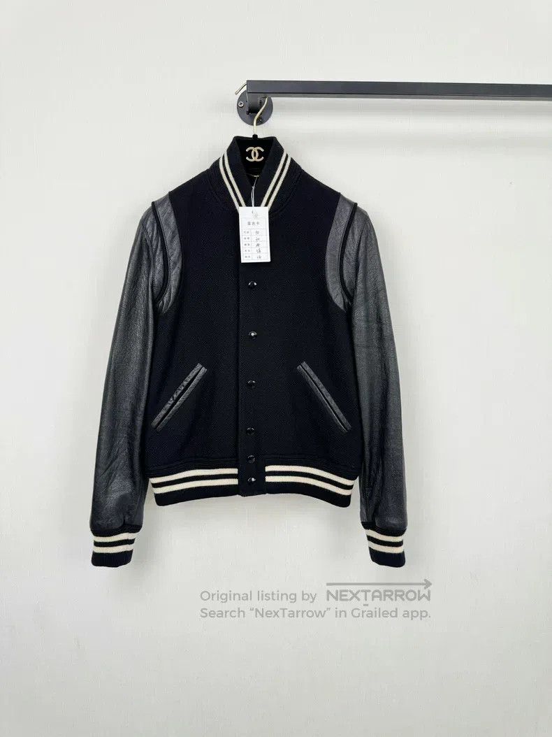 Saint Laurent Paris Saint Laurent Paris Baseball Jacket Size S / US 4 / IT 40 - 1 Thumbnail