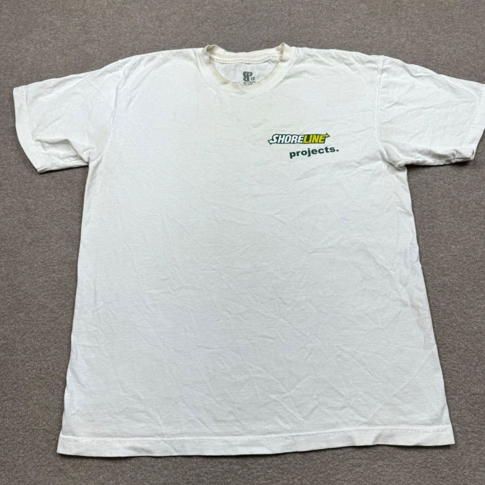 Vintage VINTAGE Brooklyn Projects T Shirt Men L White Short Sleeve Tee Size US L / EU 52-54 / 3 - 6 Thumbnail