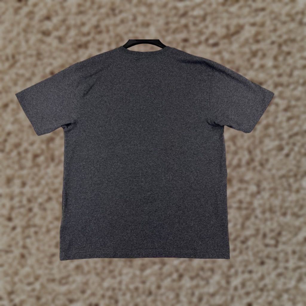 Carhartt Carhartt Shirt Mens Large Gray Dark Heather Pocket Crew Neck Cotton Blend Jersey Short Sleeve Work Logo Embroidered Size US L / EU 52-54 / 3 - 1 Thumbnail