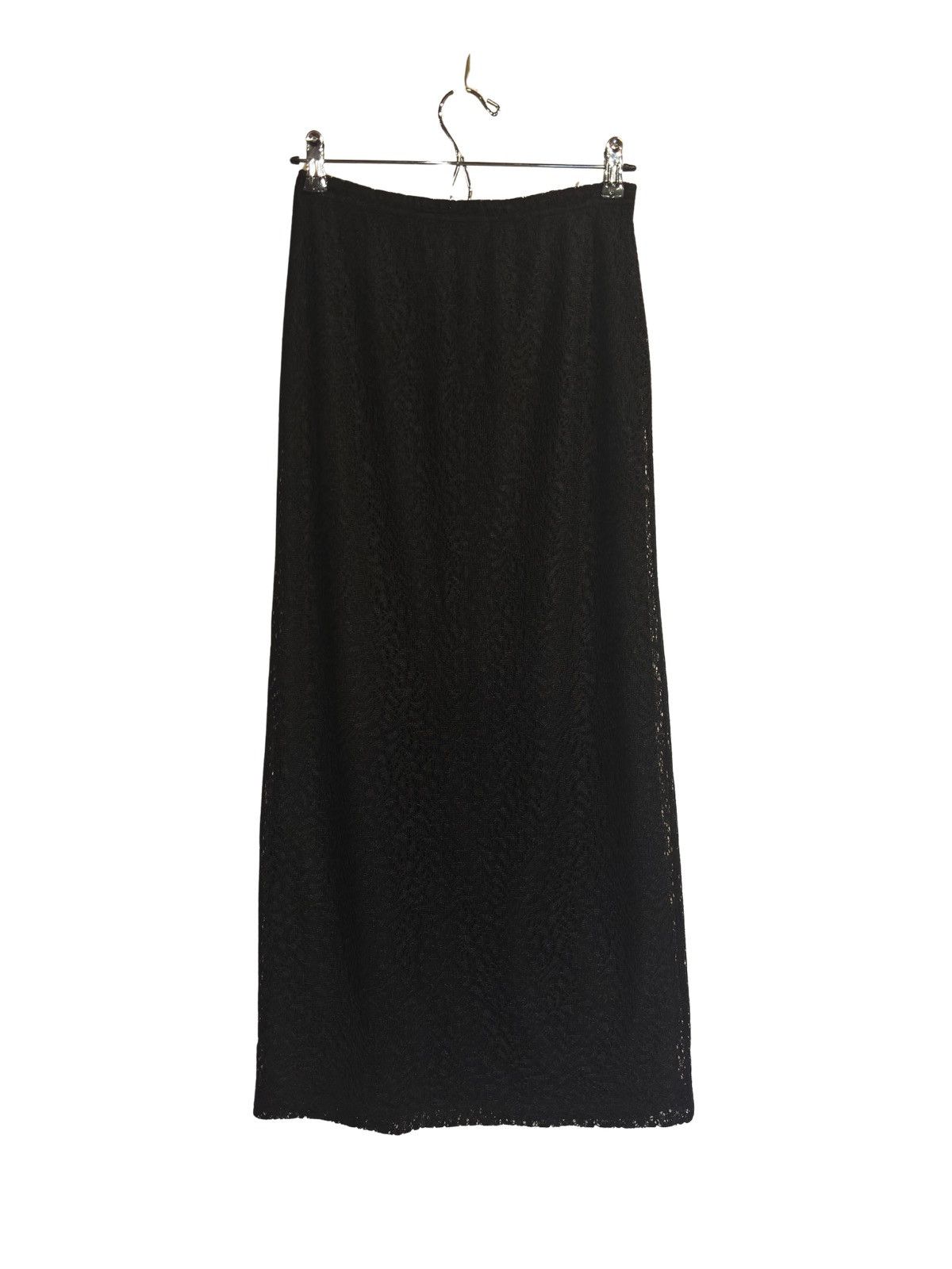 Other Black long lace Skirt.wk1654 Size 27" / US 4 / IT 40 - 3 Thumbnail