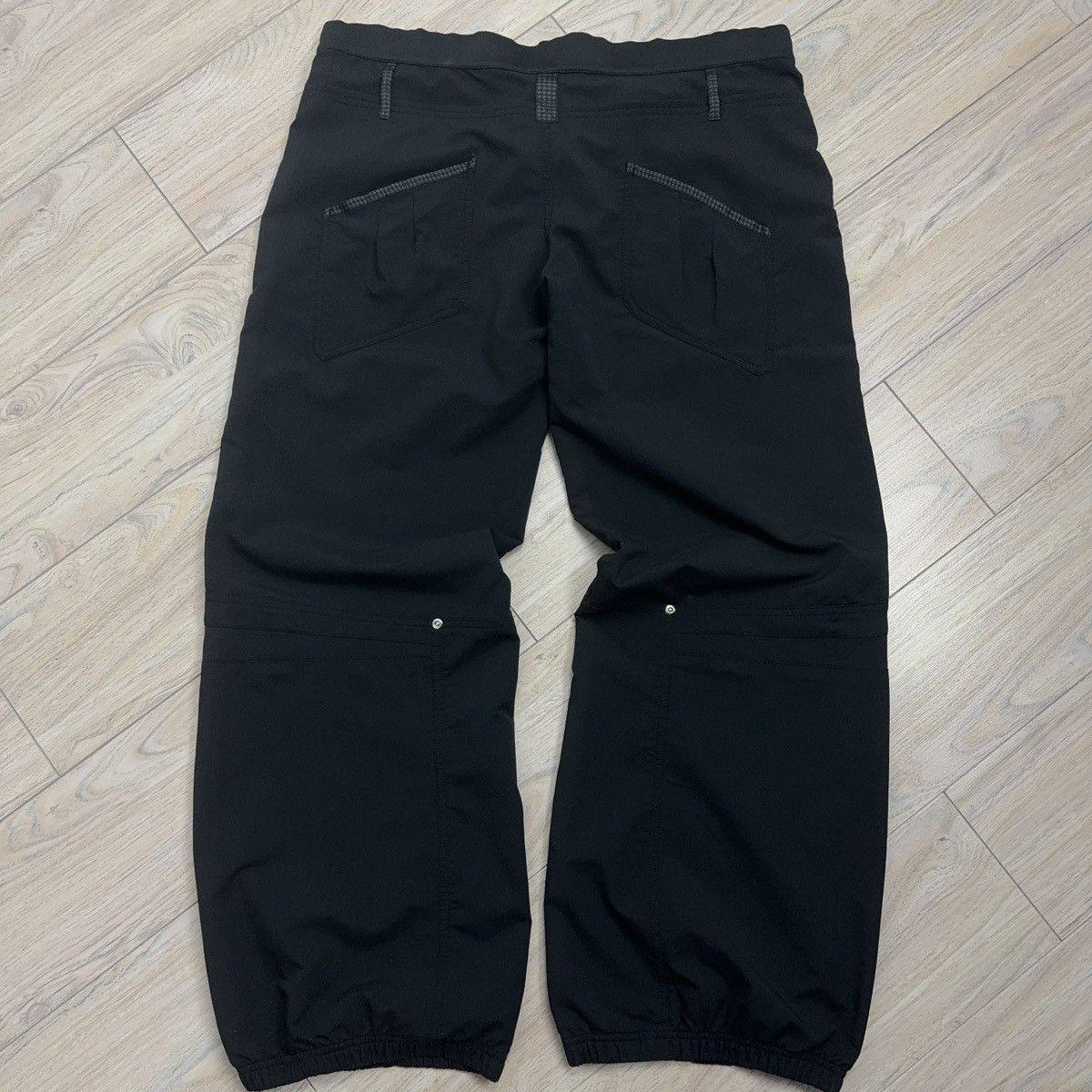 Nike Vintage Nike 90s Sphere Dry Baggy Drill Black Sweatpants Size US 37 - 10 Thumbnail