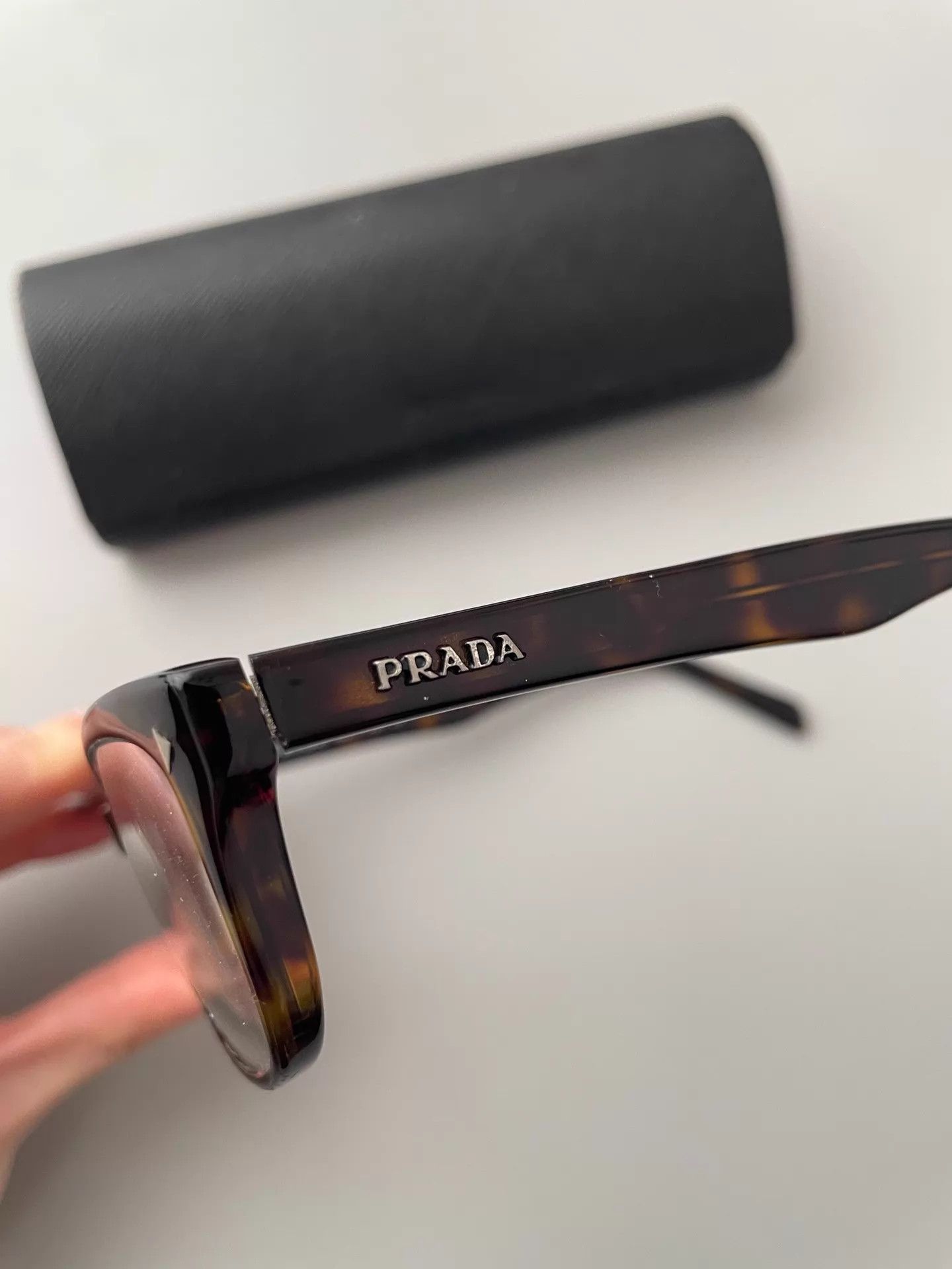 Prada Prada Jpn-Made Retro Slim Eyeglasses ) Face Flattering Size ONE SIZE - 2 Thumbnail