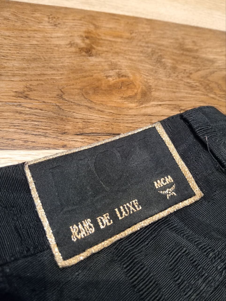 MCM VINTAGE MCM DE LUXE BLACK PANTS Size 27" / US 4 / IT 40 - 15 Thumbnail