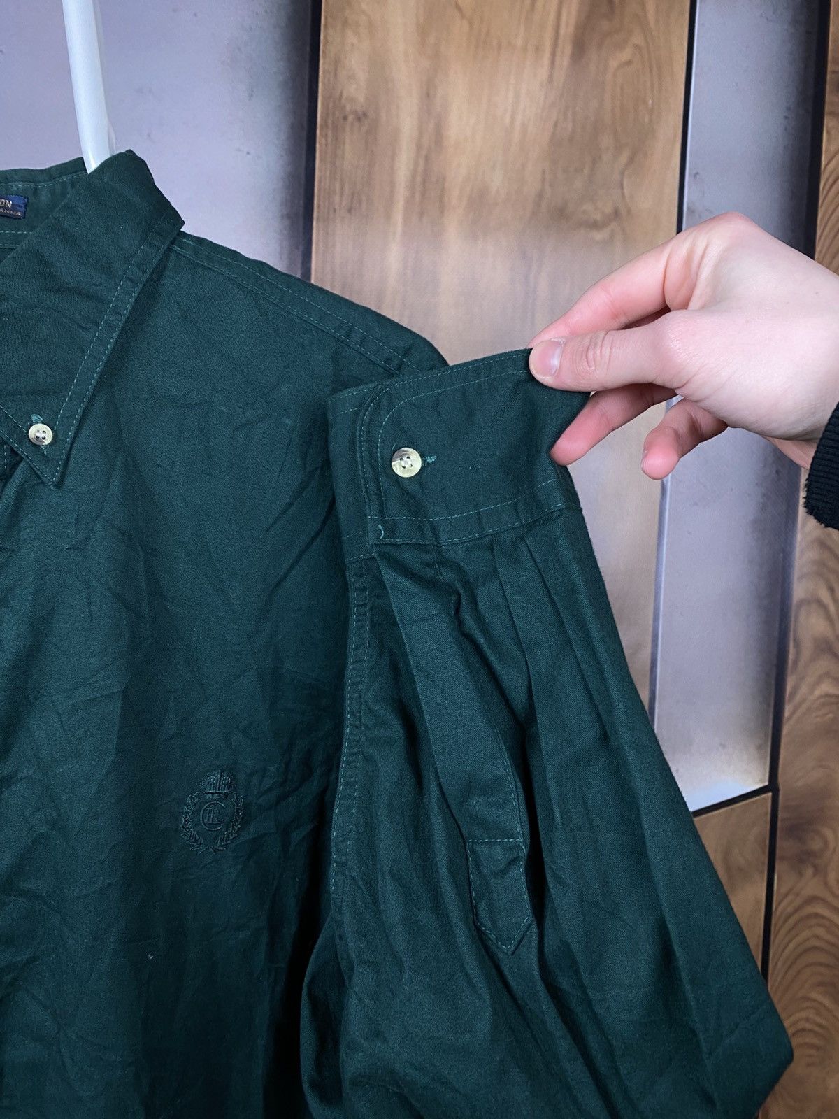 Polo Ralph Lauren 🎠Vintage 90s Shirt Button Up Chaps Polo Ralph Lauren Tee🎠 Size US L / EU 52-54 / 3 - 7 Thumbnail