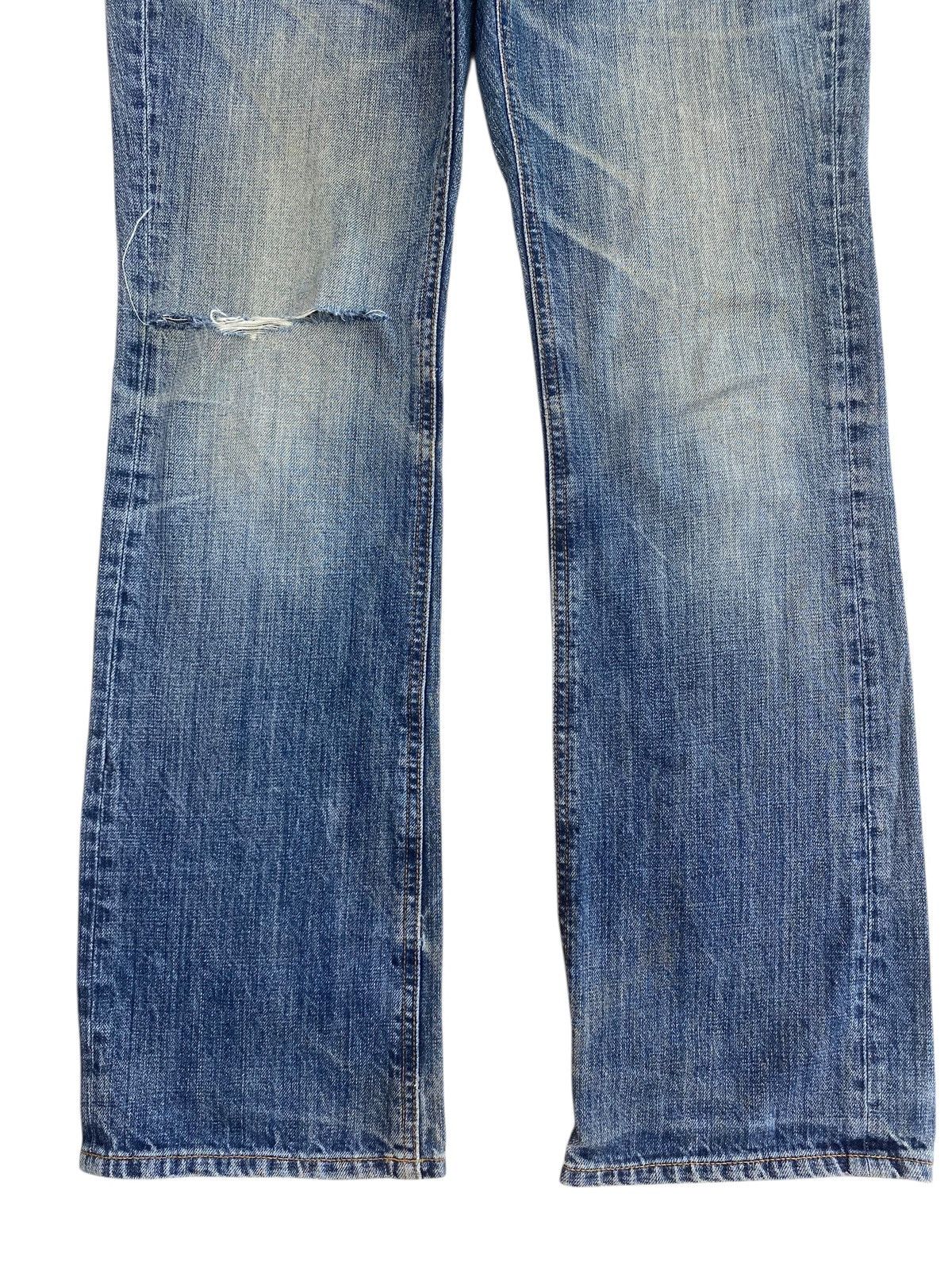 Other Japanese Brand Whiskers Ripped Style Flare Jeans Size US 32 / EU 48 - 9 Thumbnail