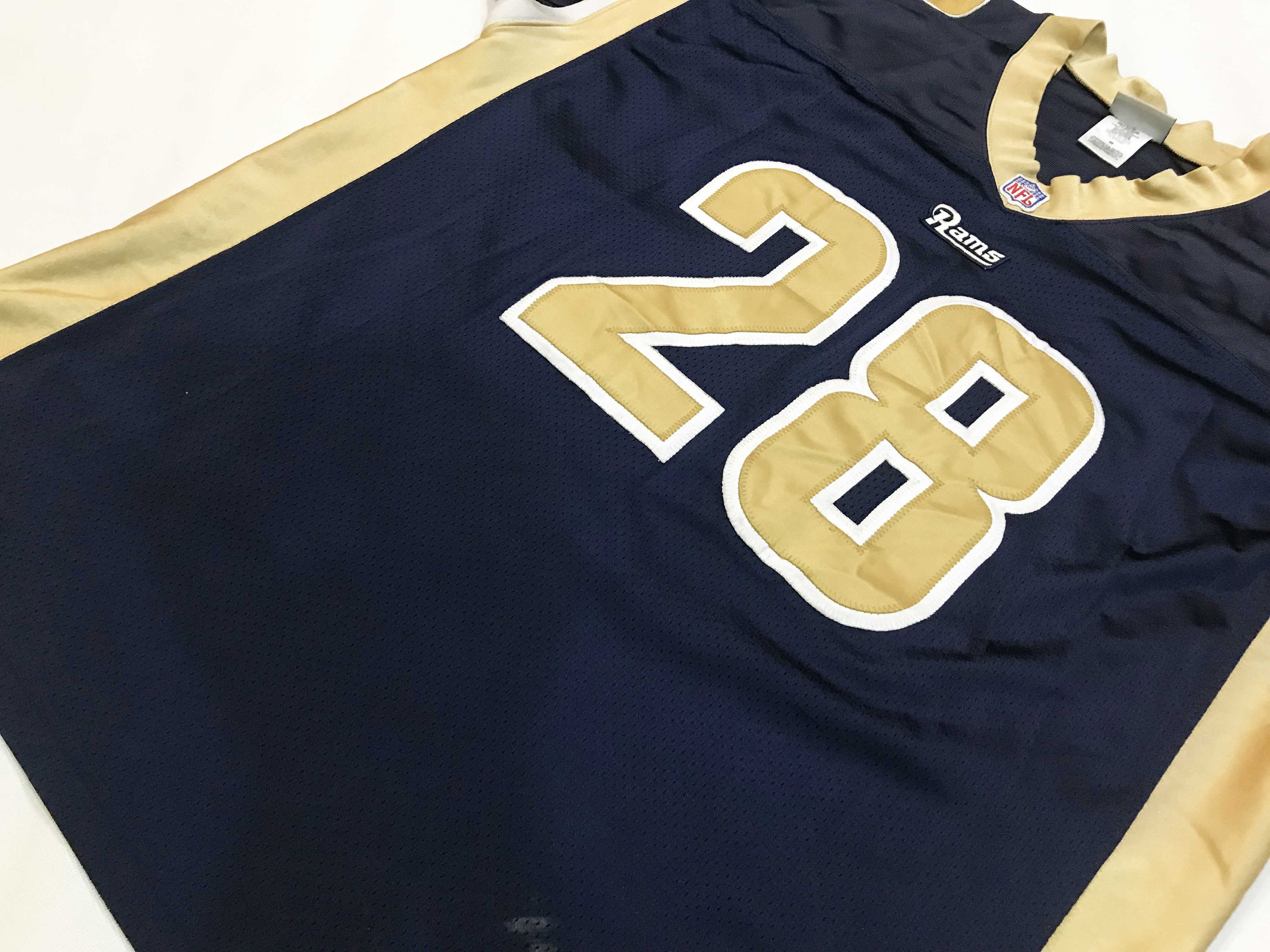 NFL × Reebok × Vintage Reebok Authentic NFL St. Louis Rams FAULK #28 Jersey Size US XL / EU 56 / 4 - 10 Thumbnail