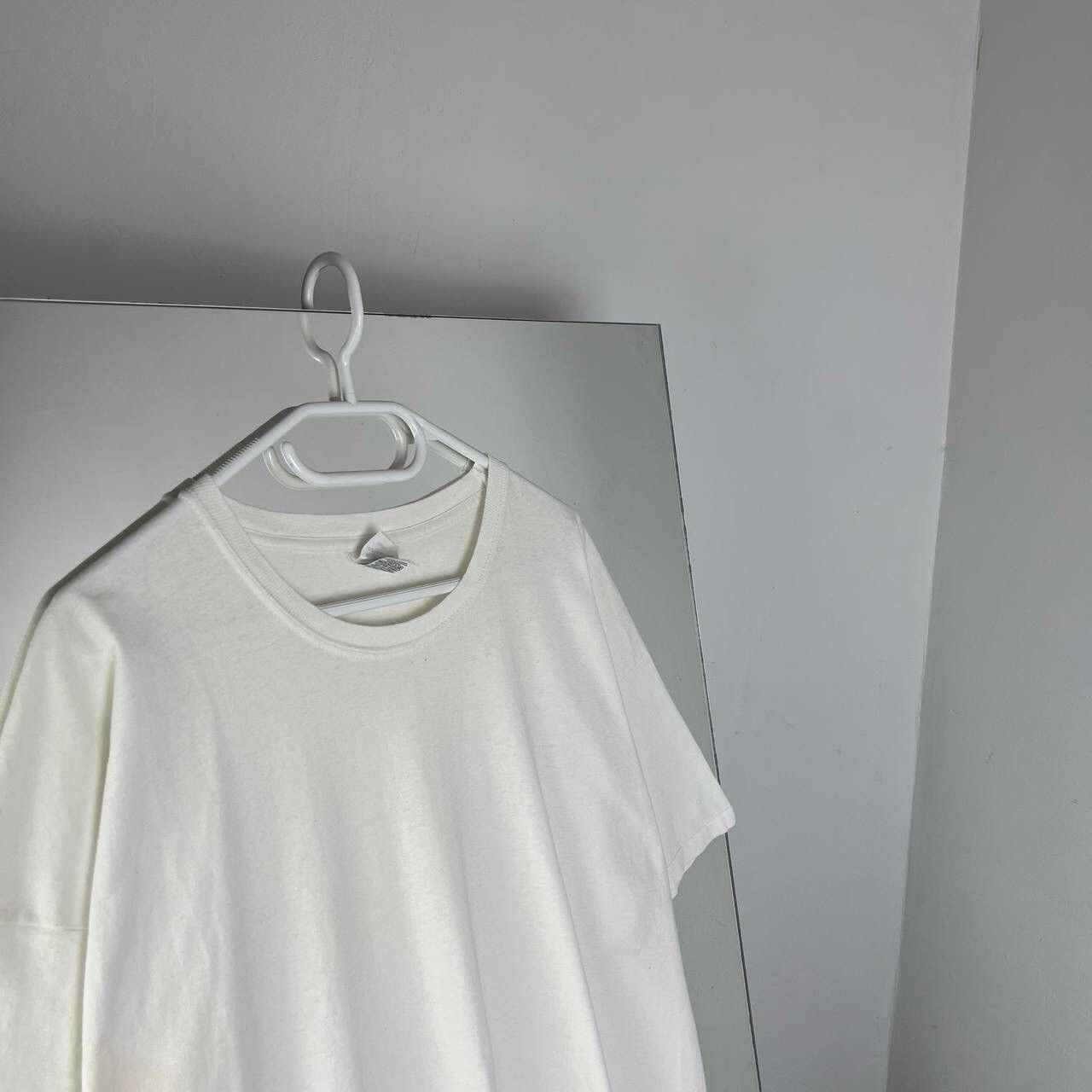 Fruit Of The Loom Vintage Y2k Style Baggy Blanket Tee Oversized White Size US XXL / EU 58 / 5 - 2 Thumbnail