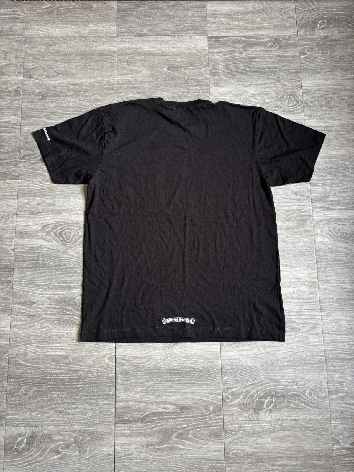 Chrome Hearts Chrome Hearts Black Neck Logo Tee Size US XL / EU 56 / 4 - 5 Thumbnail