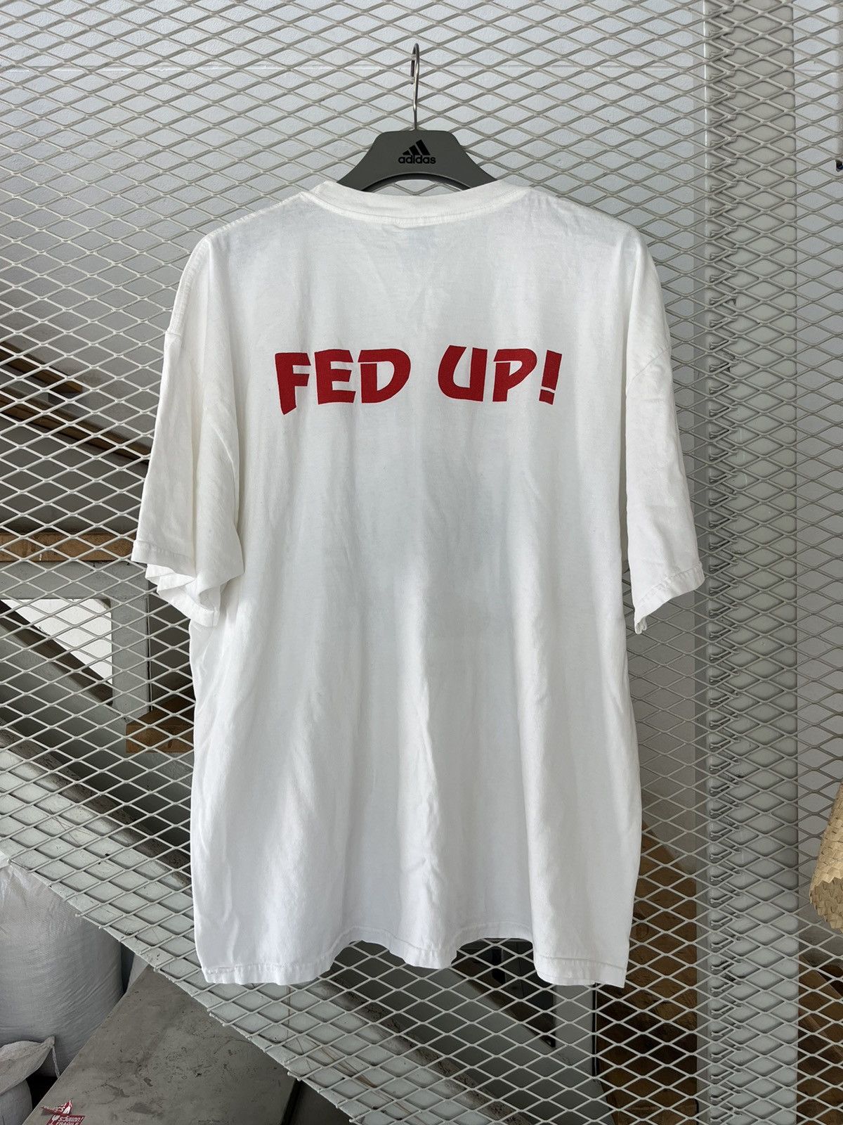 Band Tees × Vintage Vintage When A Woman’s FED UP ! R KELLY Tour 90’s Tshirt Size US XXL / EU 58 / 5 - 3 Thumbnail