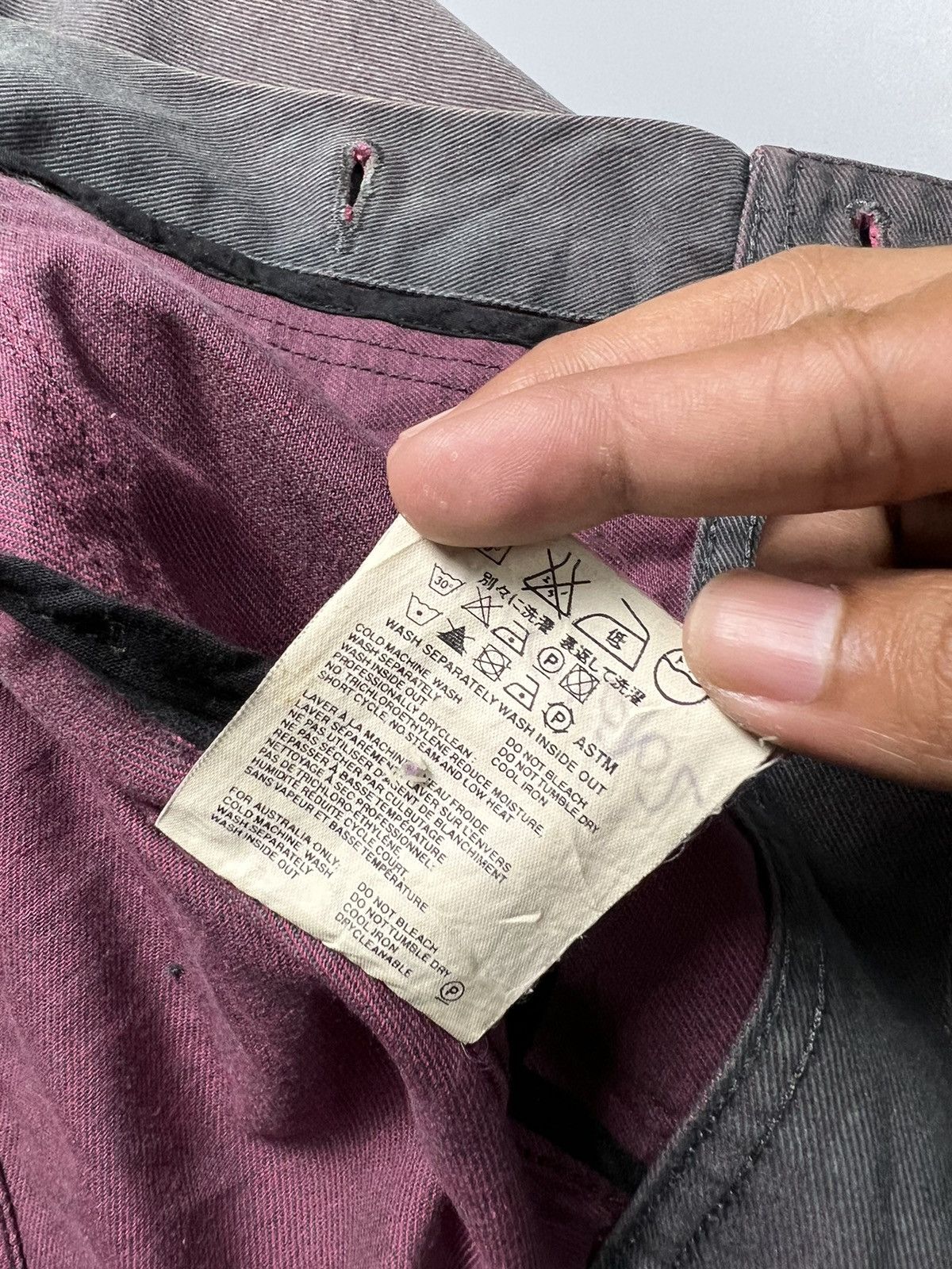 Miu Miu 2020's MiuMiu Iresdescent Burgundy Trucker Jackets Size S / US 4 / IT 40 - 8 Thumbnail
