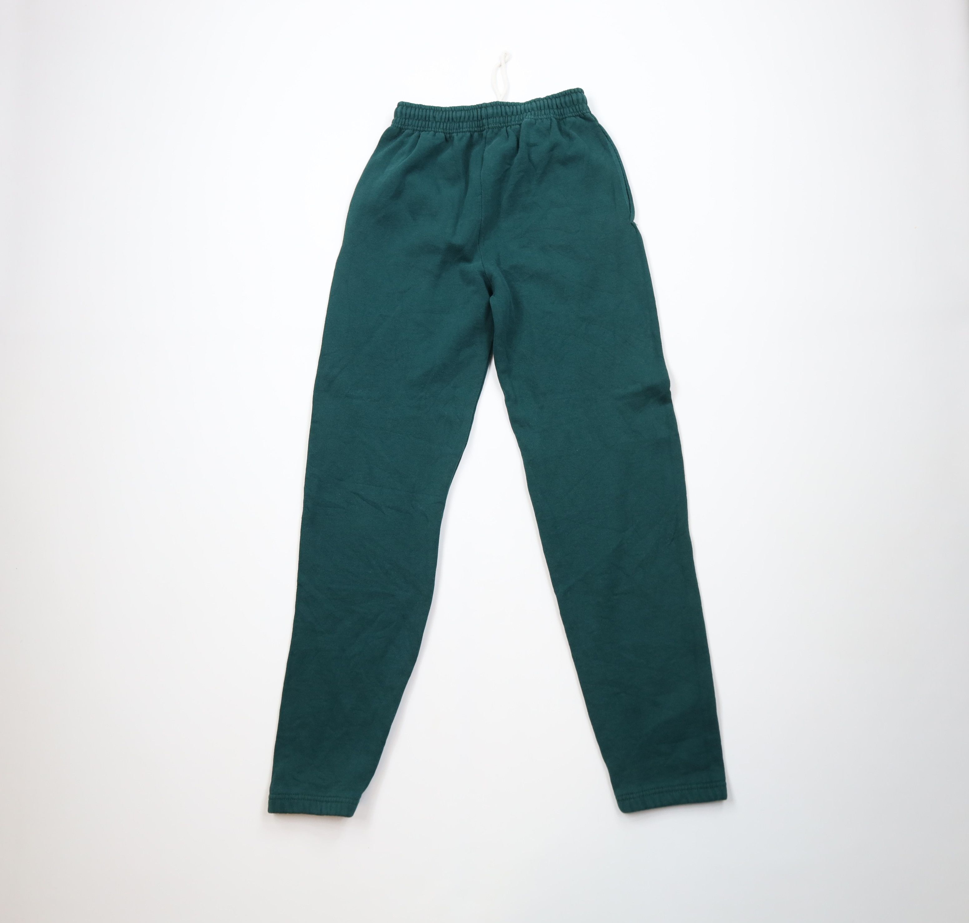 Vintage Vintage 90s Streetwear Heavyweight Sweatpants Pants Green Size US 32 / EU 48 - 10 Thumbnail