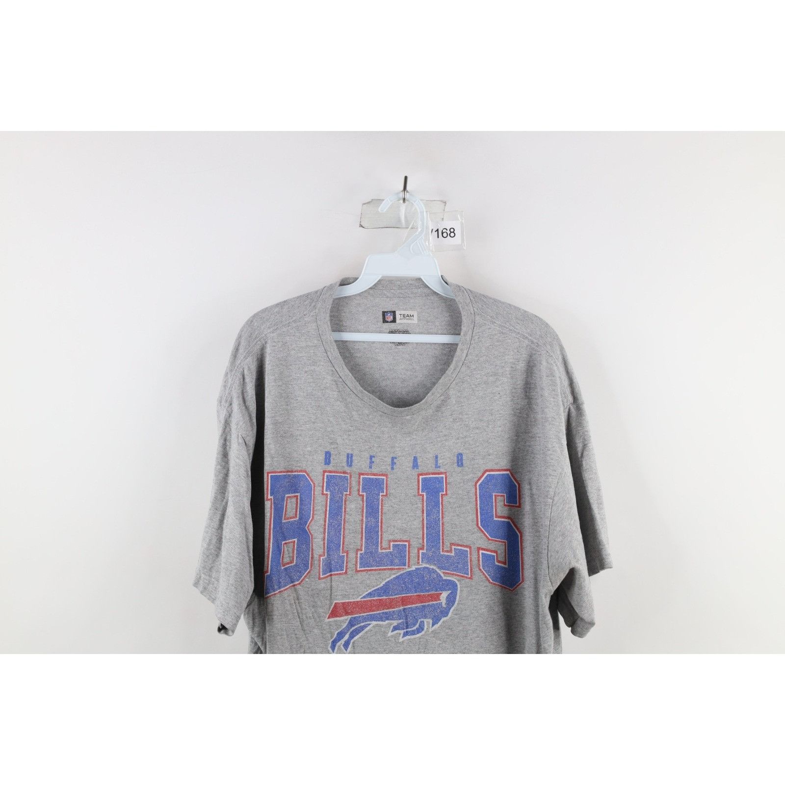 Vintage Retro Distressed Spell Out Buffalo Bills Football T-Shirt Size US XL / EU 56 / 4 - 2 Thumbnail