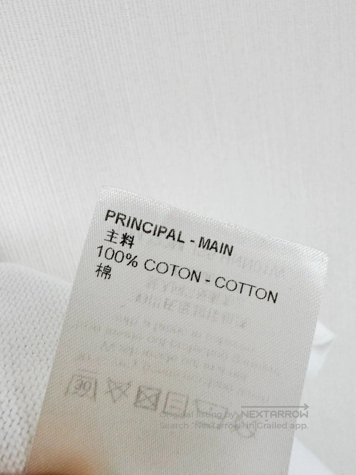 Louis Vuitton Louis Vuitton White Graphic Knit T-shirt. Size US L / EU 52-54 / 3 - 4 Thumbnail