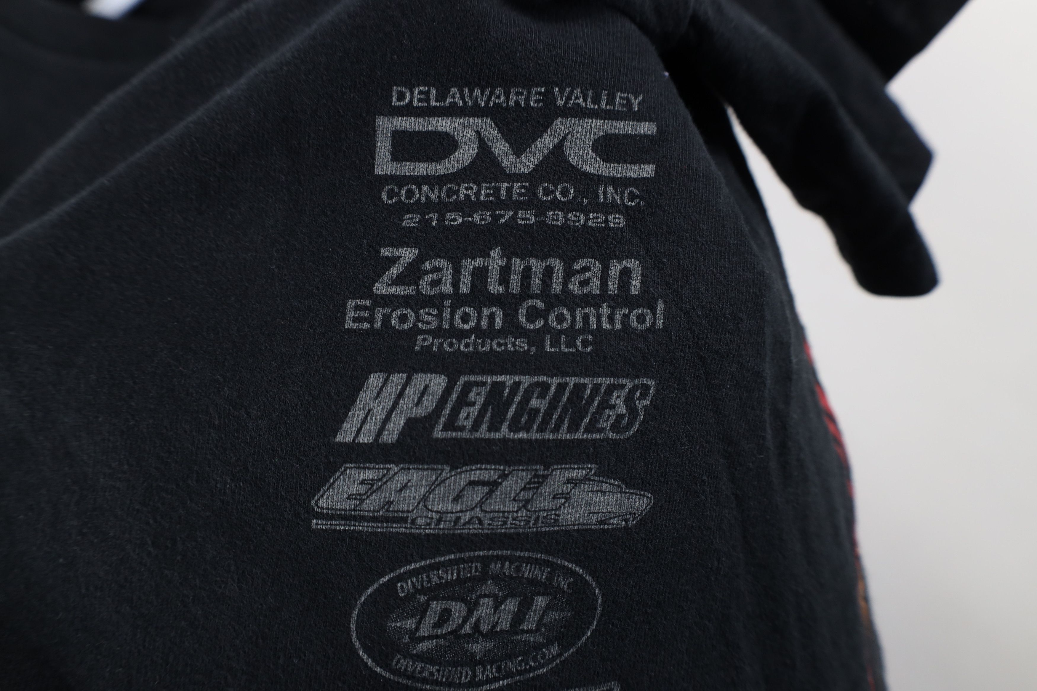 Vintage Vintage Y2K Streetwear Paul McMahan Racing T-Shirt Black Size US M / EU 48-50 / 2 - 6 Thumbnail