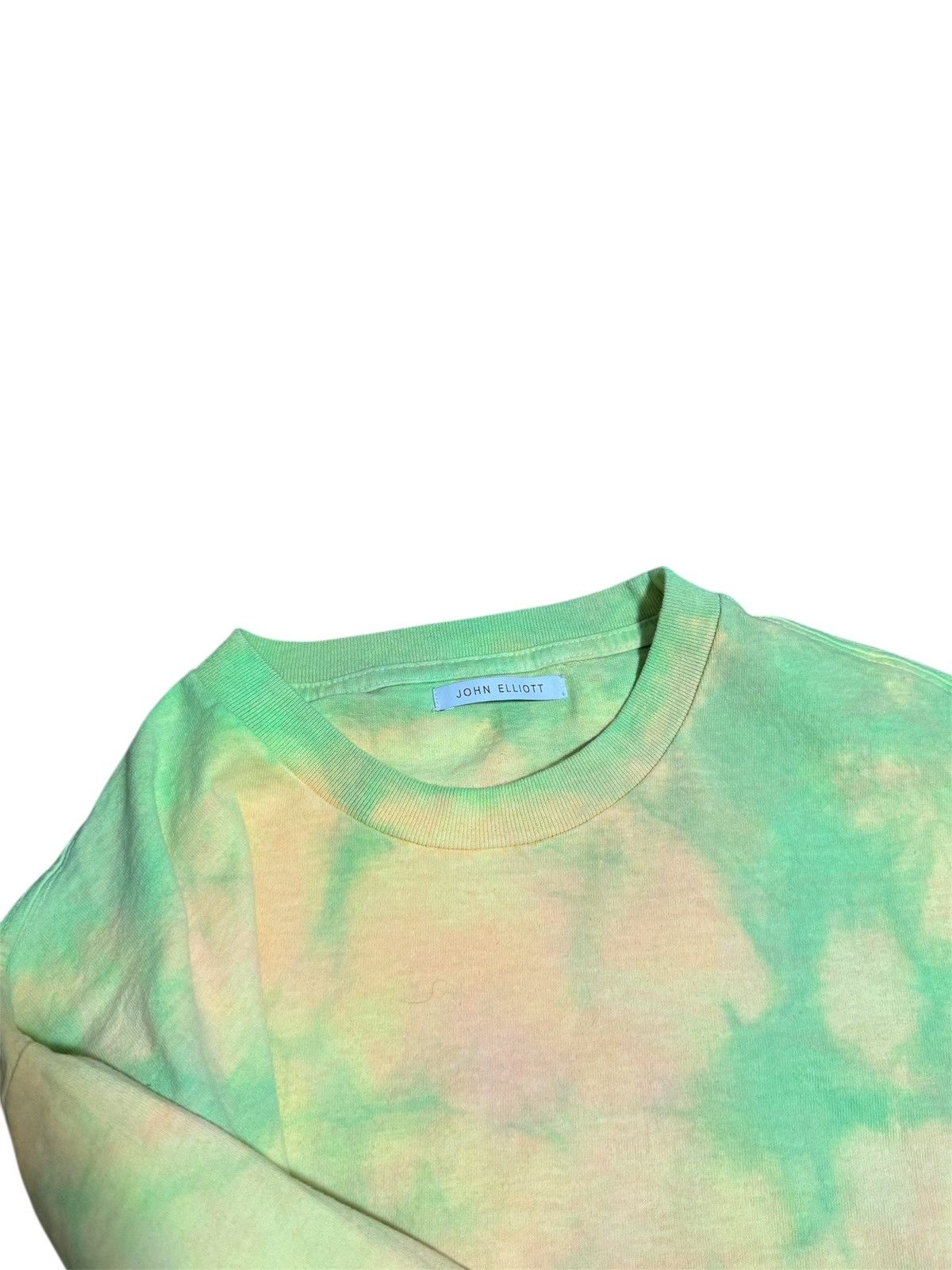 John Elliott 🔥John Elliott Neon Green Tie-Dye Long sleeve/Elliott Shirt Size US M / EU 48-50 / 2 - 4 Thumbnail