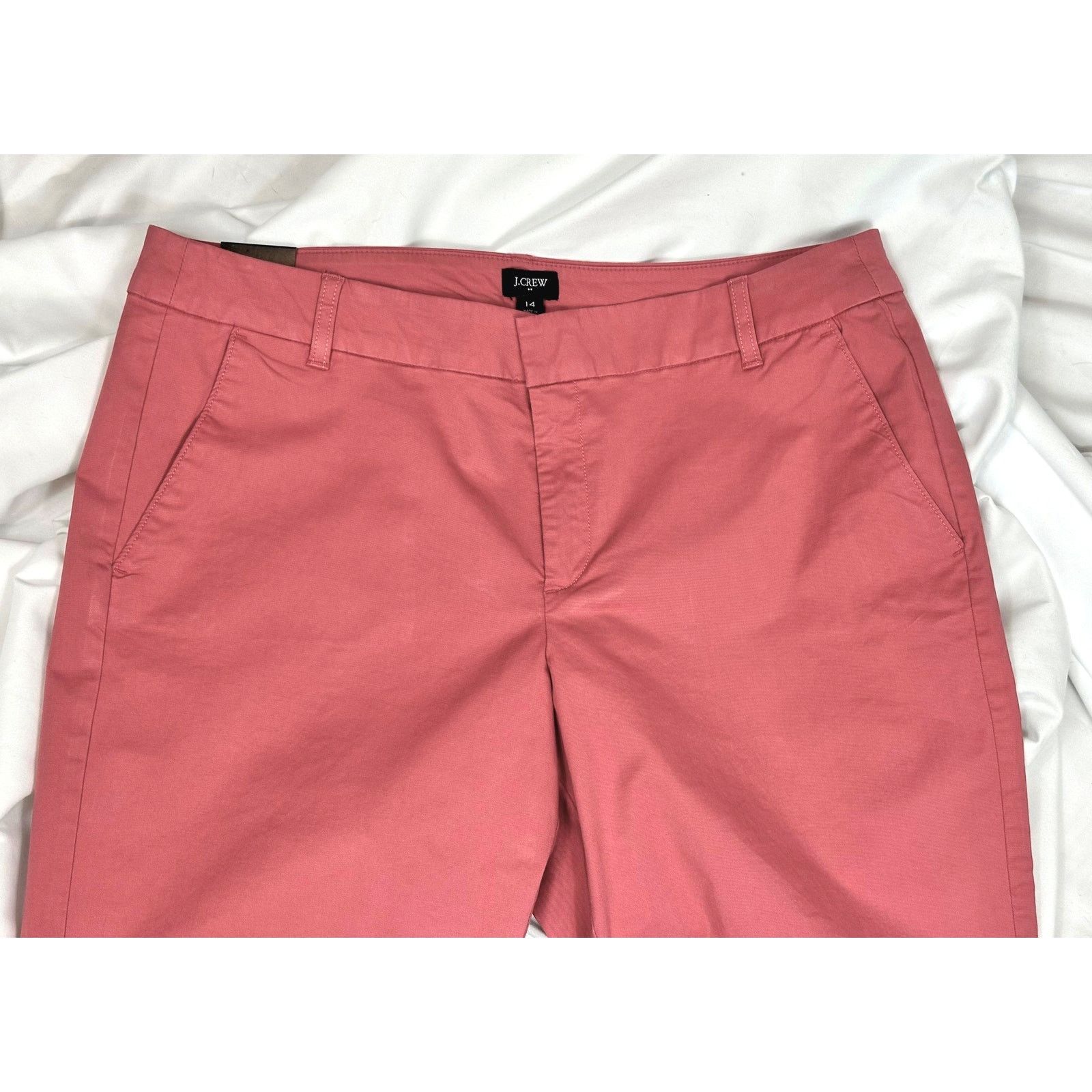 J.Crew Re-Imagined by J Crew Classic Twill Chino Shorts Salmon 14 Size 36" / US 14 / IT 50 - 8 Thumbnail