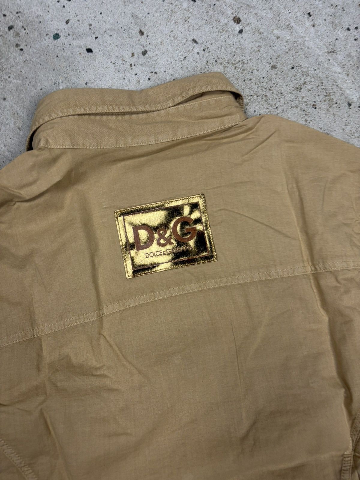 Dolce & Gabbana DSWT Dolce & Gabbana 2003 Utility Army Military Shirt Size L / US 10 / IT 46 - 15 Thumbnail